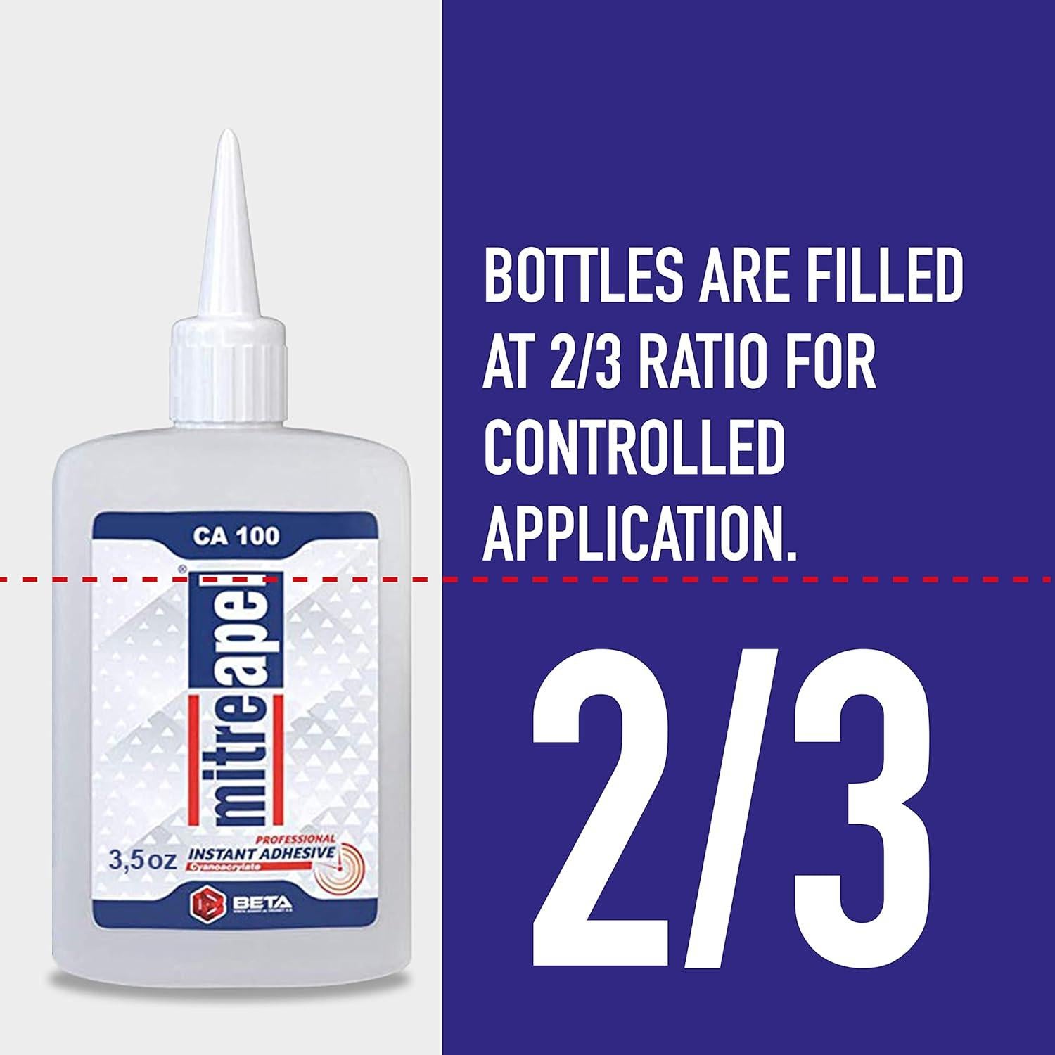 Pegamento CA Mitreapel 2 x 103.5 g + Activador Spray 2 x 400 ml