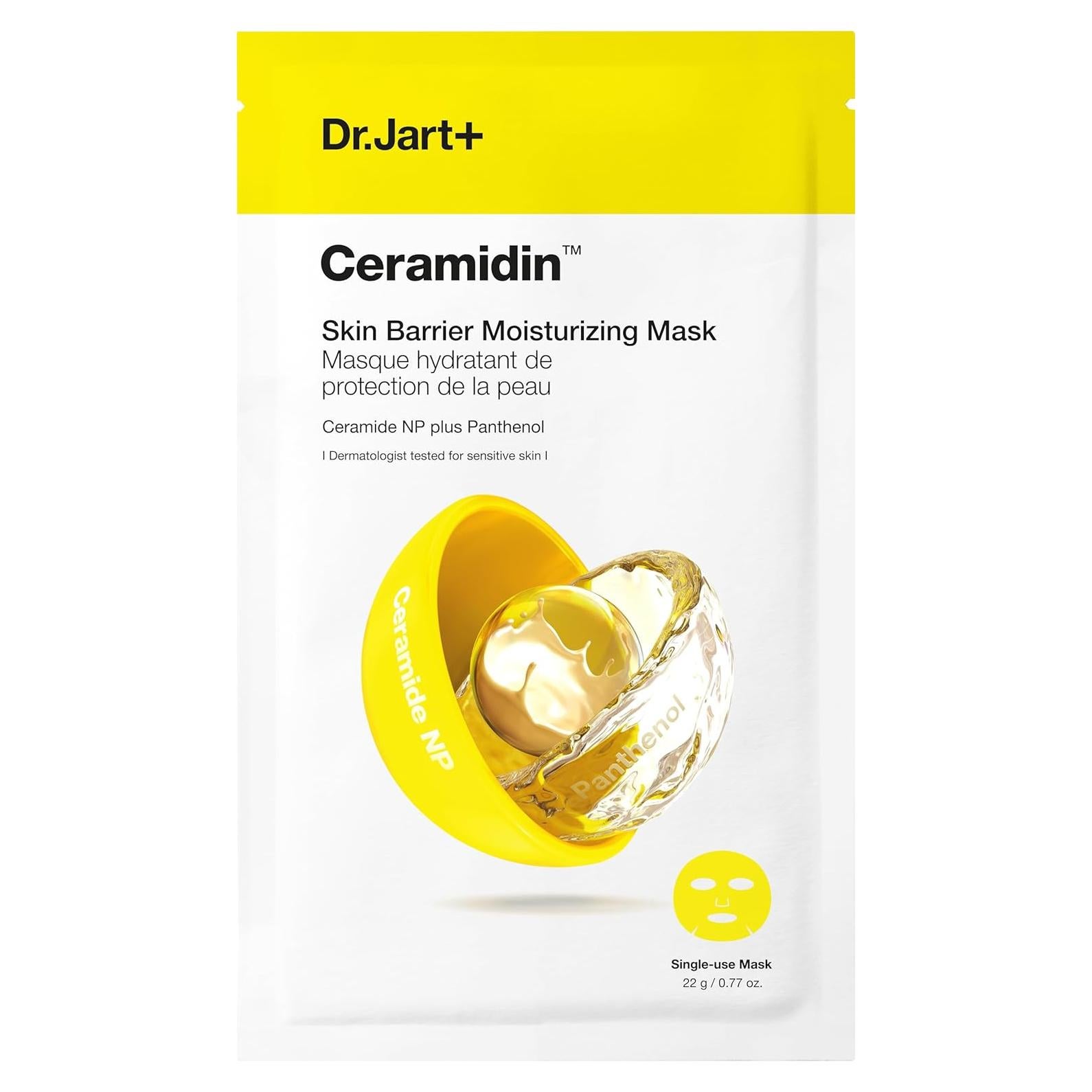 Mascarilla Hidratante Dr.Jart+ Ceramidin 1 Paquete 20g