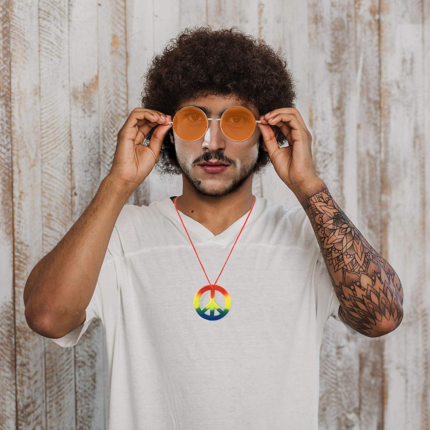 Gafas de Sol Redondas SunnyPro Retro UV400 Lente Naranja