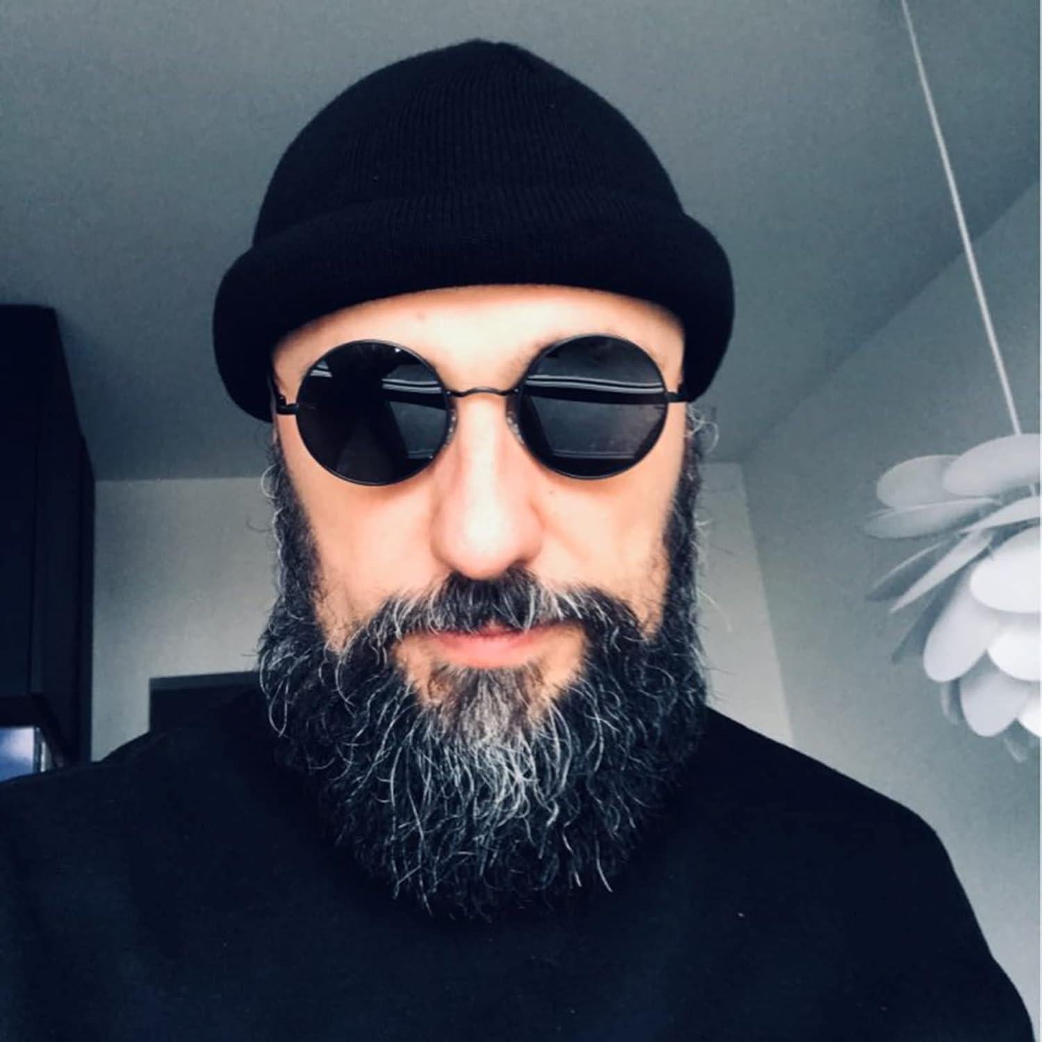 Gafas de sol redondas polarizadas PORADAY UV400 para mujeres