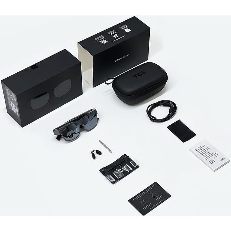 Gafas AR TCL Nxtwear S+ 120Hz con almohadillas nasales