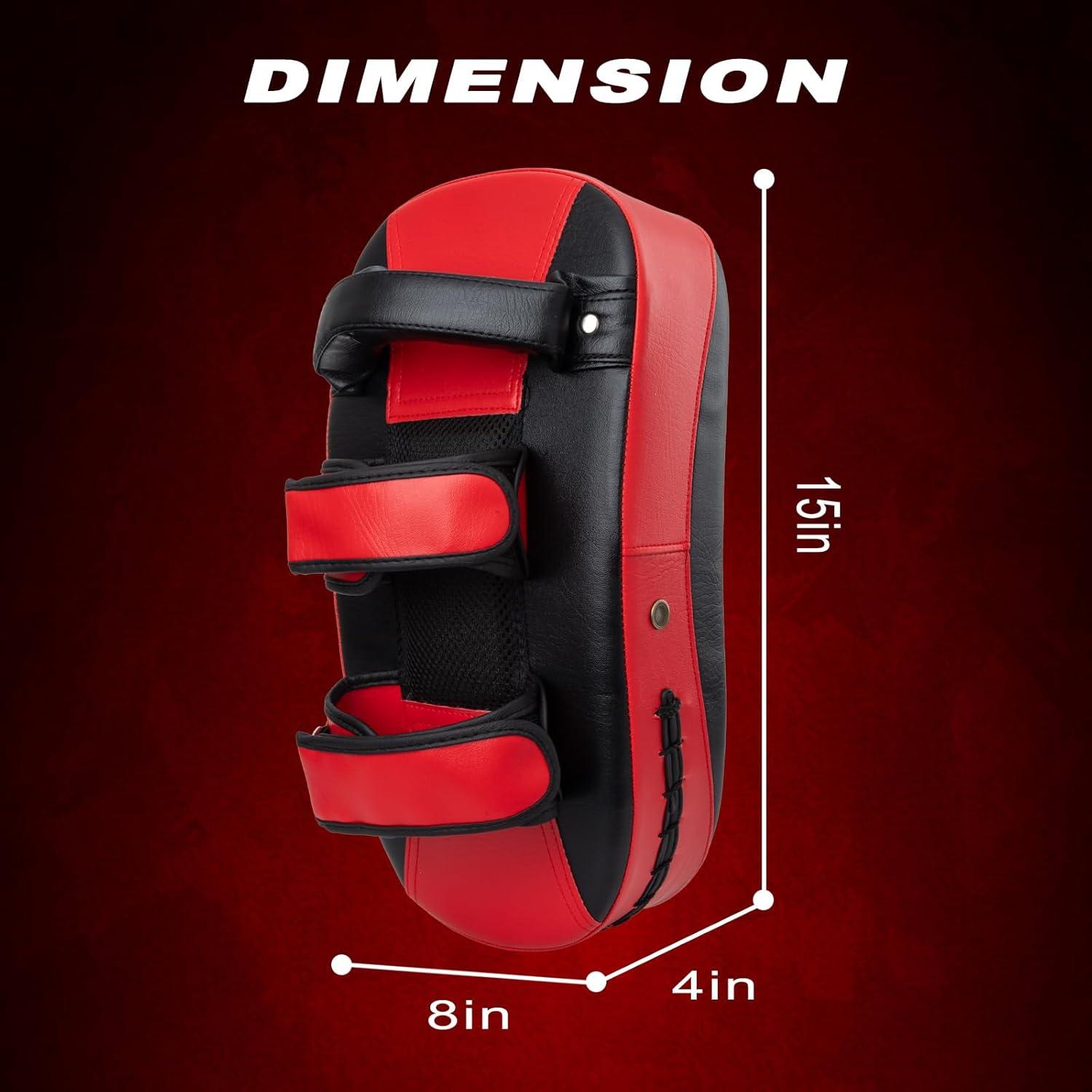 Escudo de Patadas Curvado Genérico 36x19cm para Muay Thai