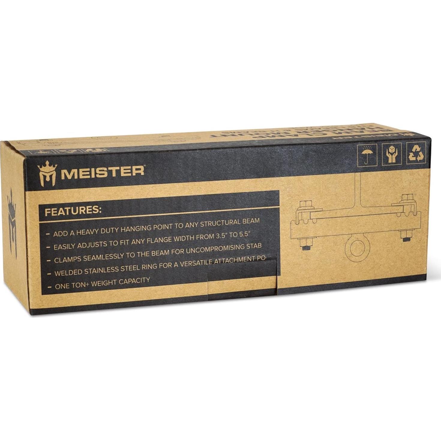 Soporte de Abrazadera Meister para Viga 9-14cm - Boxeo y MMA