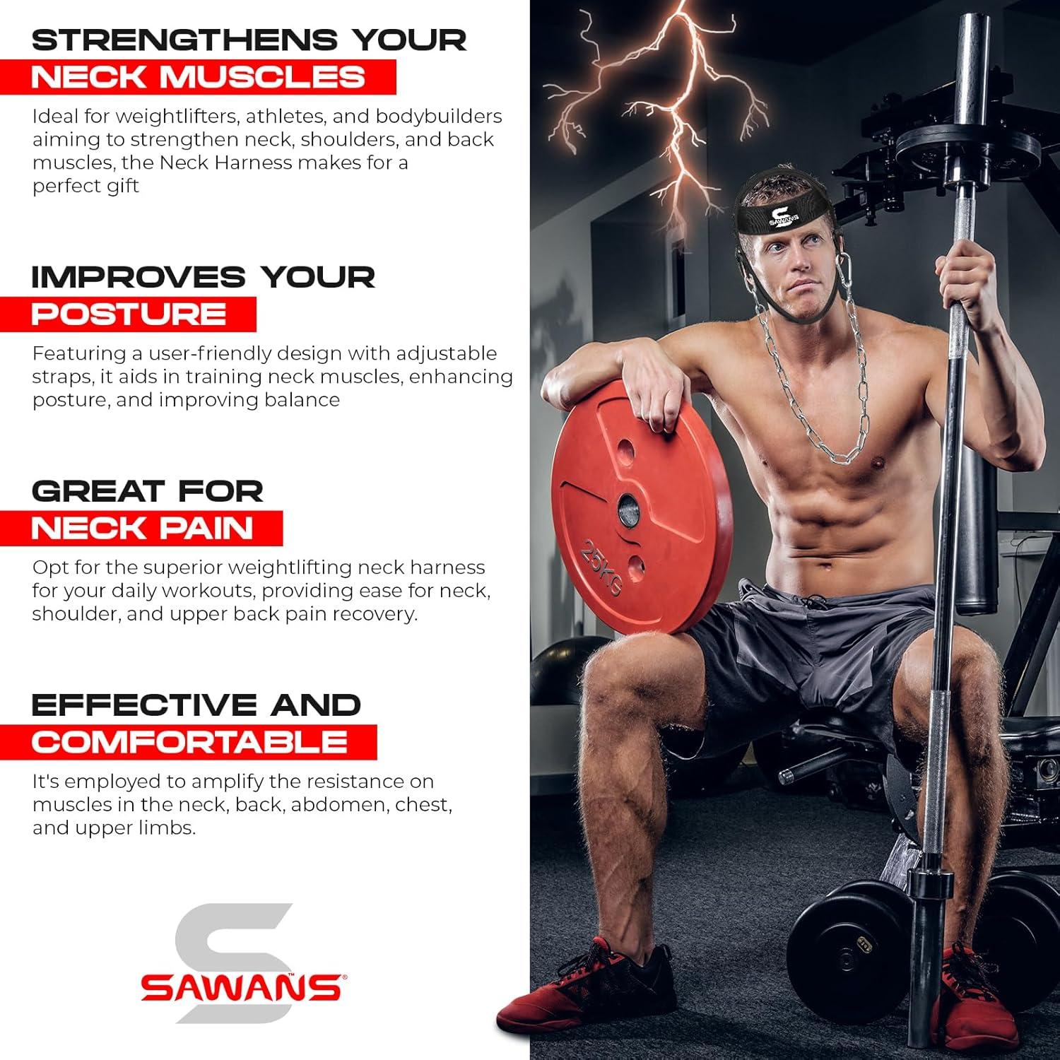 Arnés de Entrenador de Cuello SAWANS - Ajustable, Neopreno