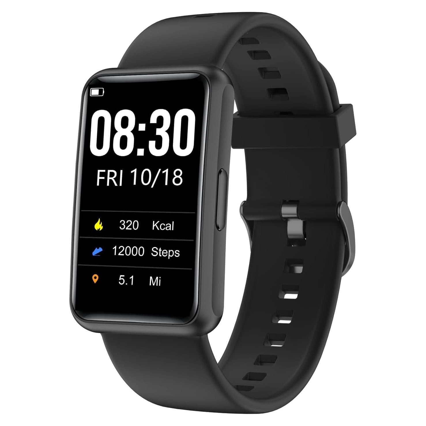 Reloj de Fitness Cloudpoem S2 Negro IP68 Pedométrico 1.47"