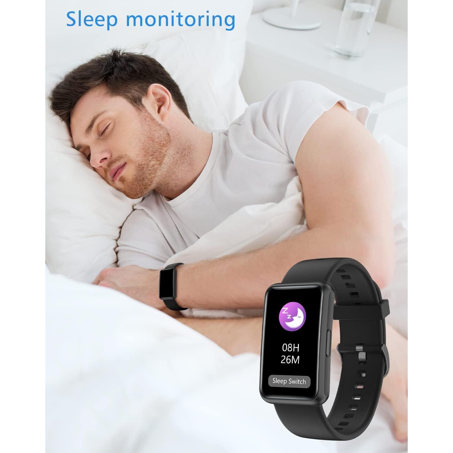 Reloj de Fitness Cloudpoem S2 Negro IP68 Pedométrico 1.47"