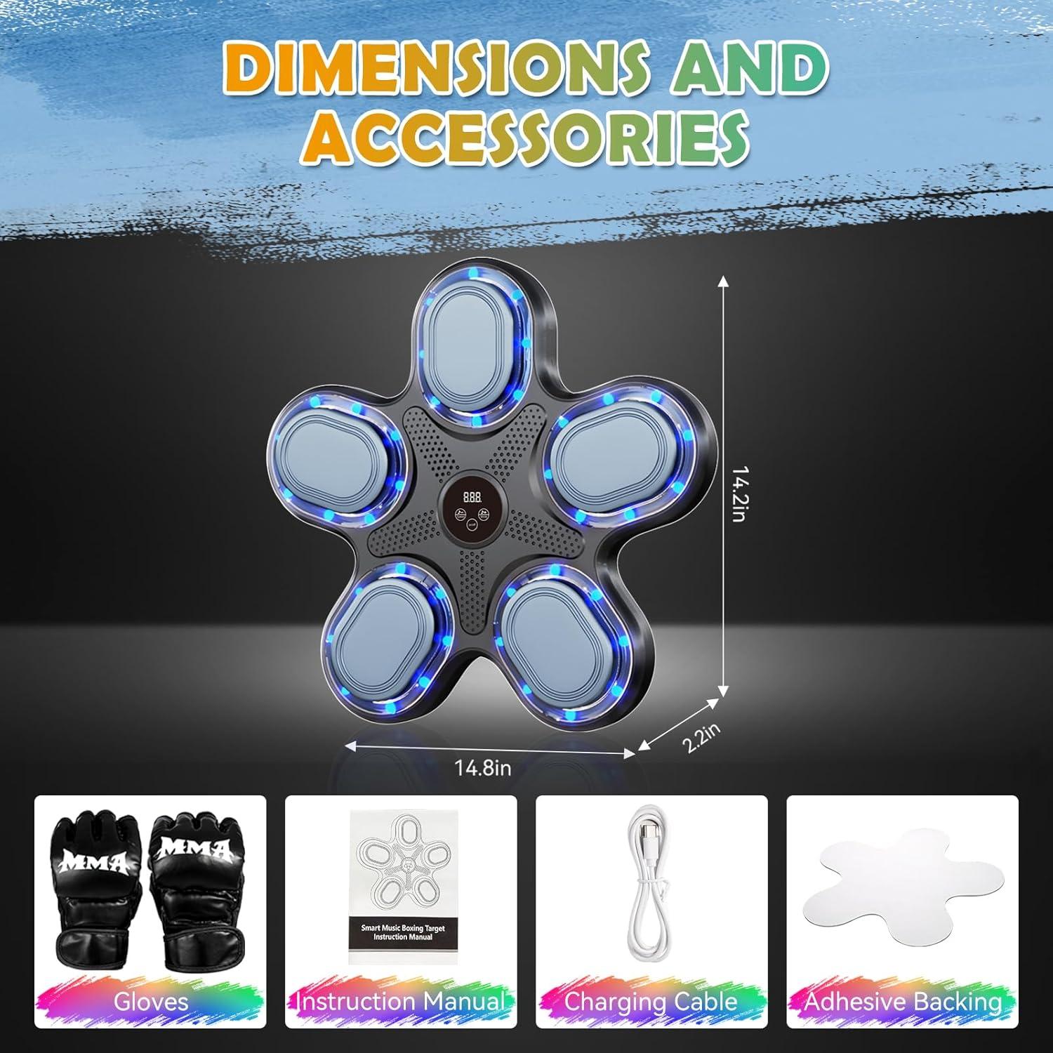 Máquina de Boxeo Musical Hmnpkuc Modelo 11 para Adultos