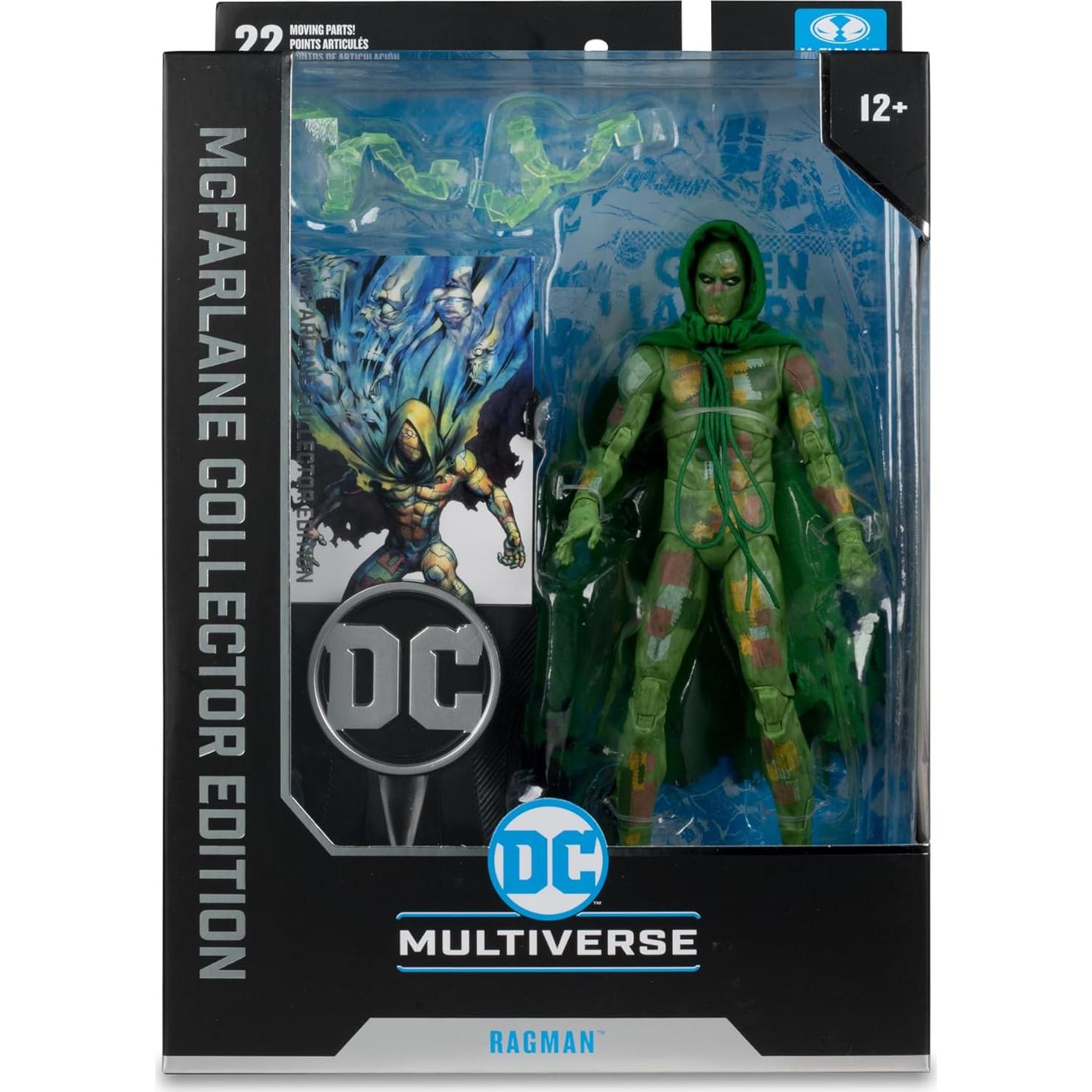 Figura Ragman McFarlane Toys DC Multiverse 17 cm Edición Coleccionista