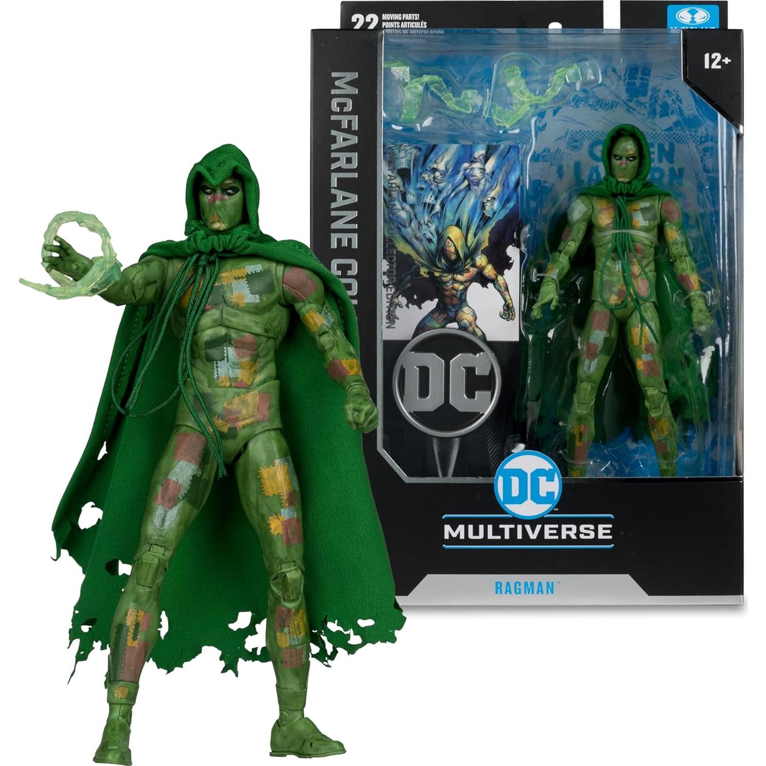Figura Ragman McFarlane Toys DC Multiverse 17 cm Edición Coleccionista