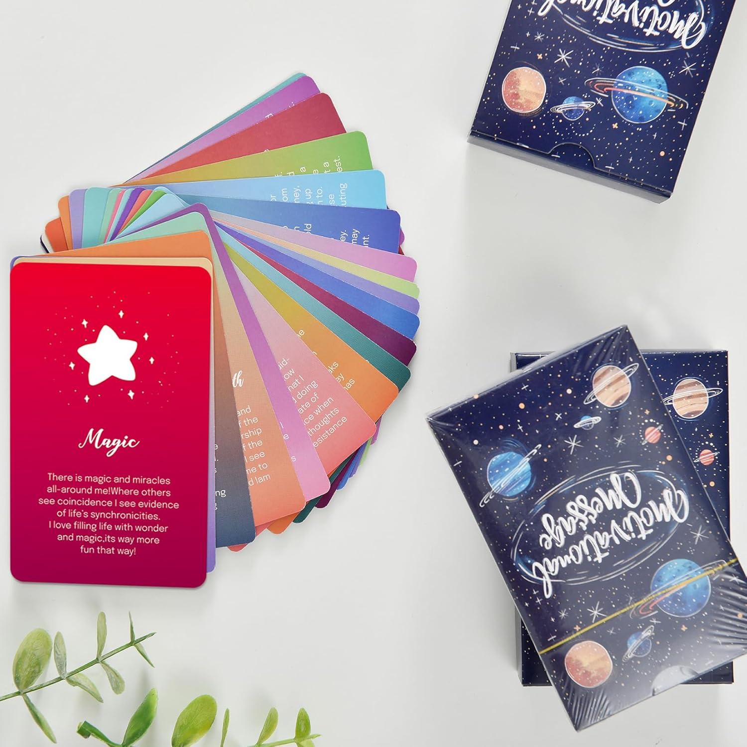 Tarjetas de Afirmaciones Positivas A ART·ZONE 52 Pcs 9.7x6 cm