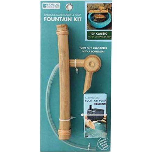 Fuente de Agua Zen Bamboo Accents 30.48 cm Interior/Exterior