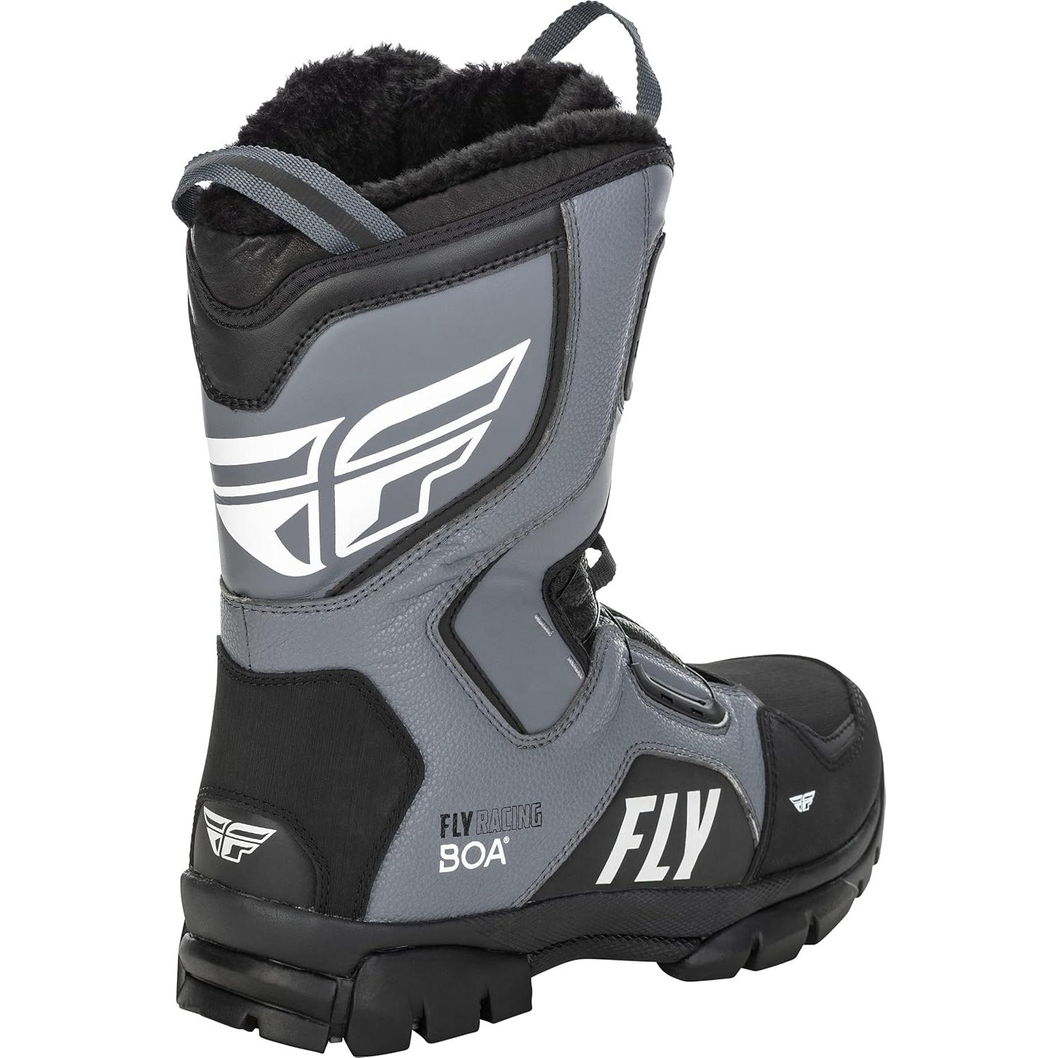 Botas de Nieve Fly Racing Marker BOA Negro/Gris Talla 6