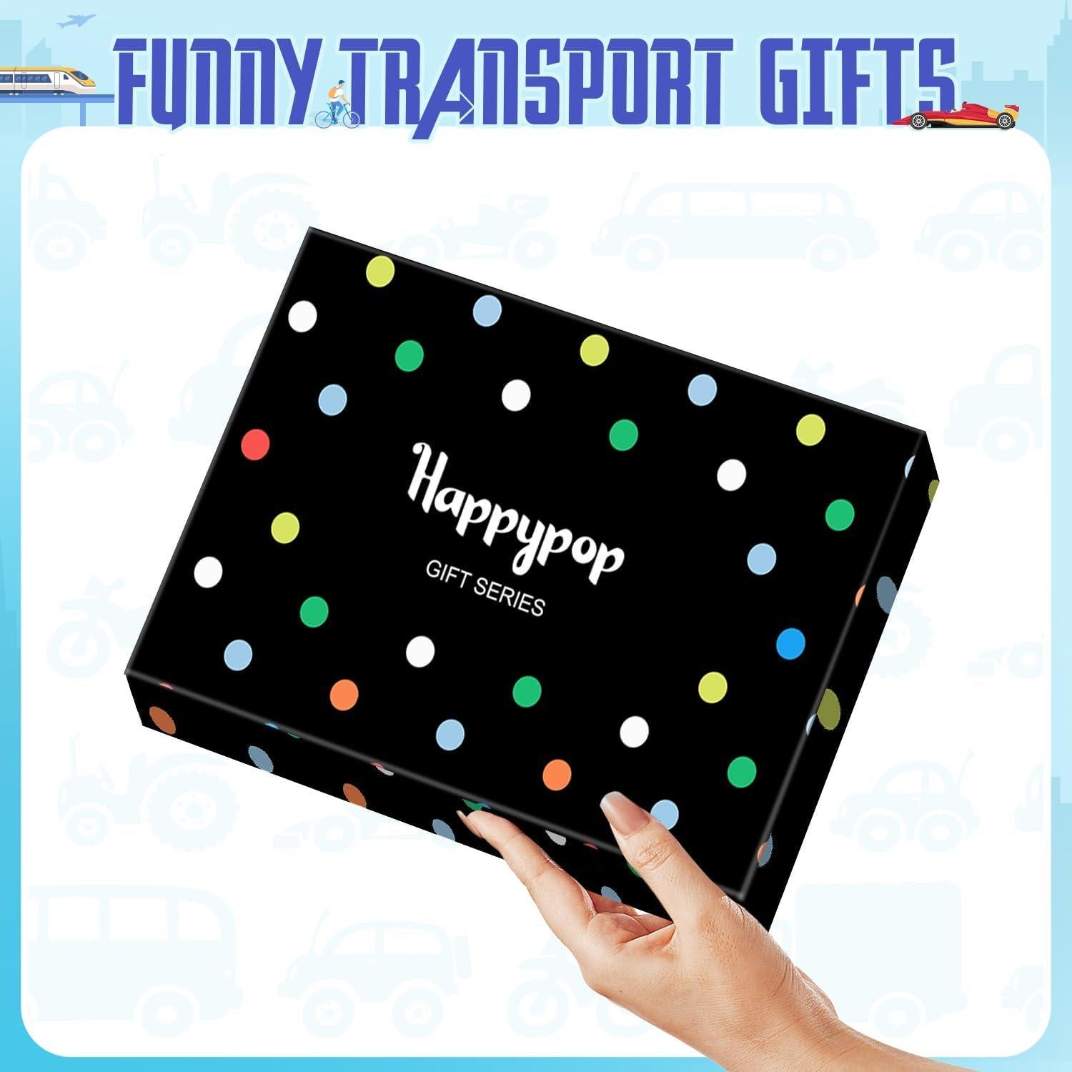 Calcetines de Motocicleta HAPPYPOP Unisex 2 Paquetes - Antideslizantes