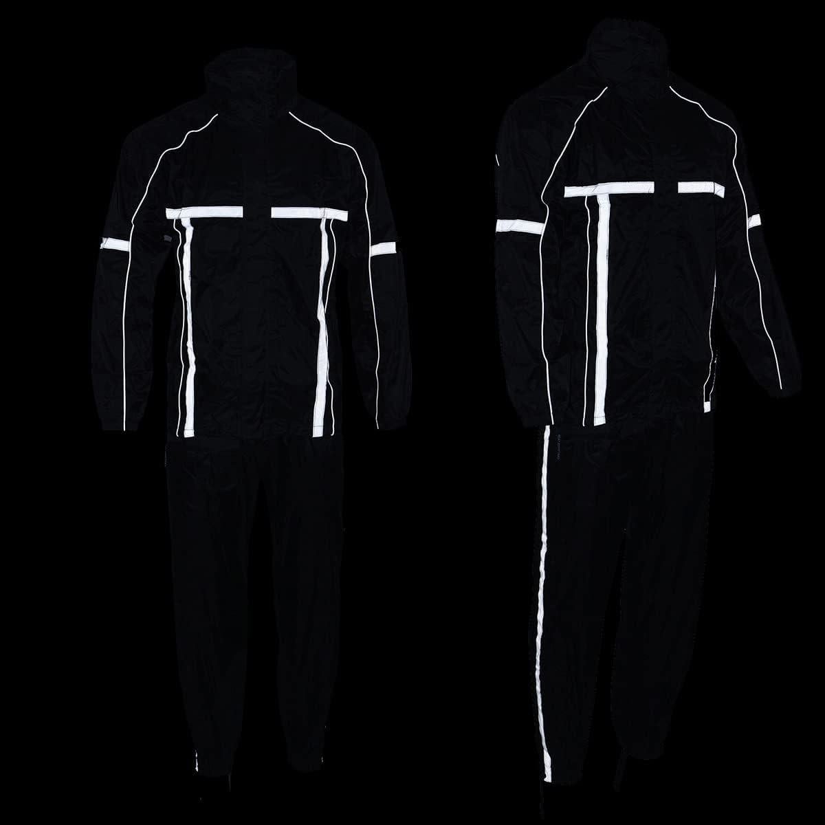 Traje de Lluvia Impermeable Milwaukee Leather Hombre 2X-Pequeño