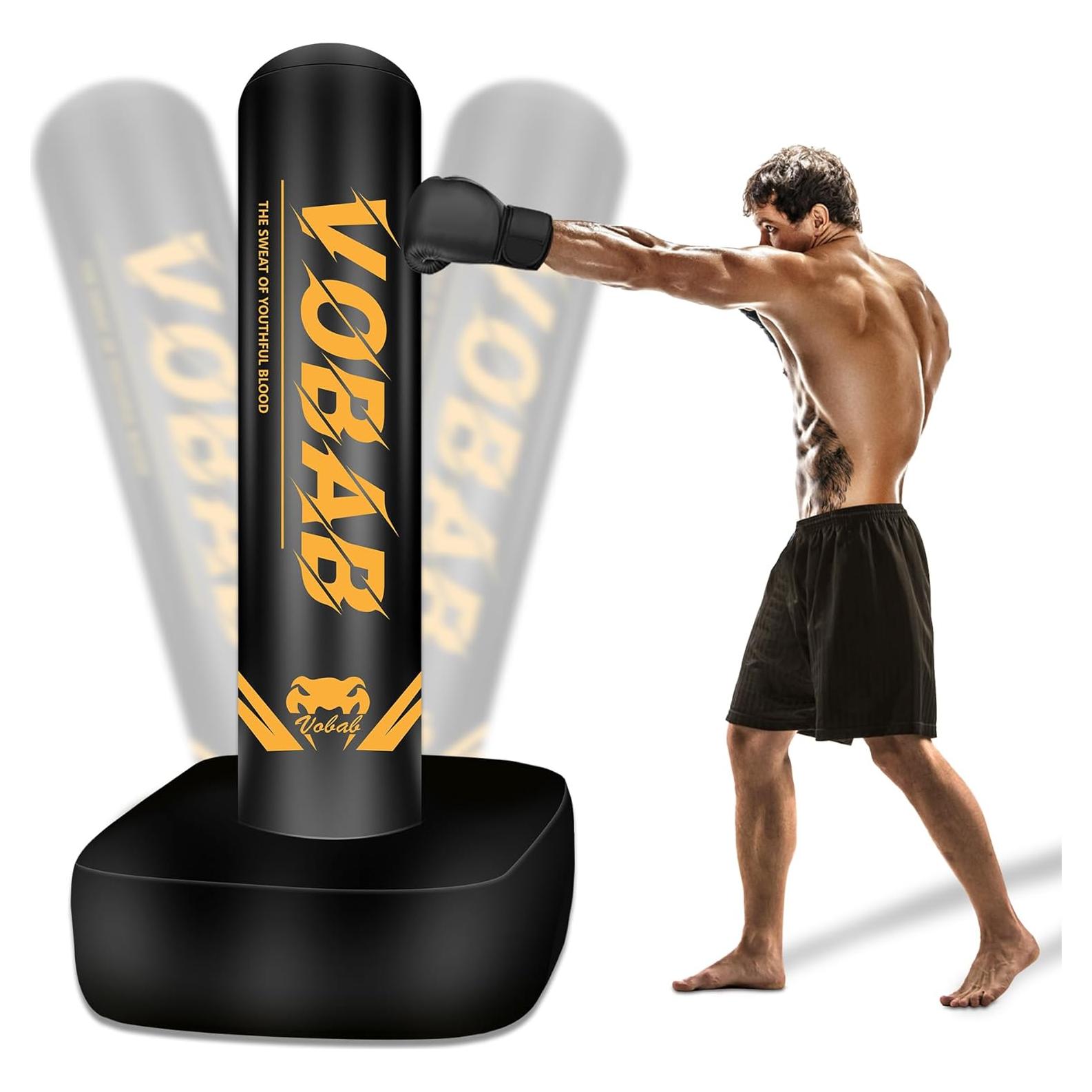 Saco de Boxeo de Pie Vobab 178 cm para Karate y MMA