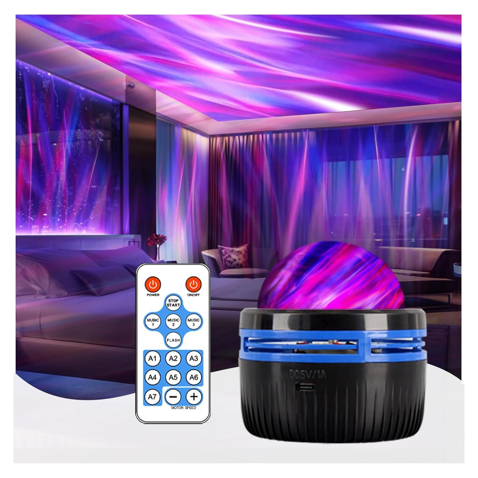 Proyector de Luces del Norte y Olas 4 en 1 XYDongtong Q6plus