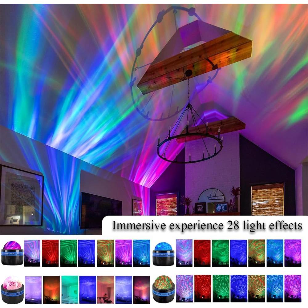 Proyector de Luces del Norte y Olas 4 en 1 XYDongtong Q6plus