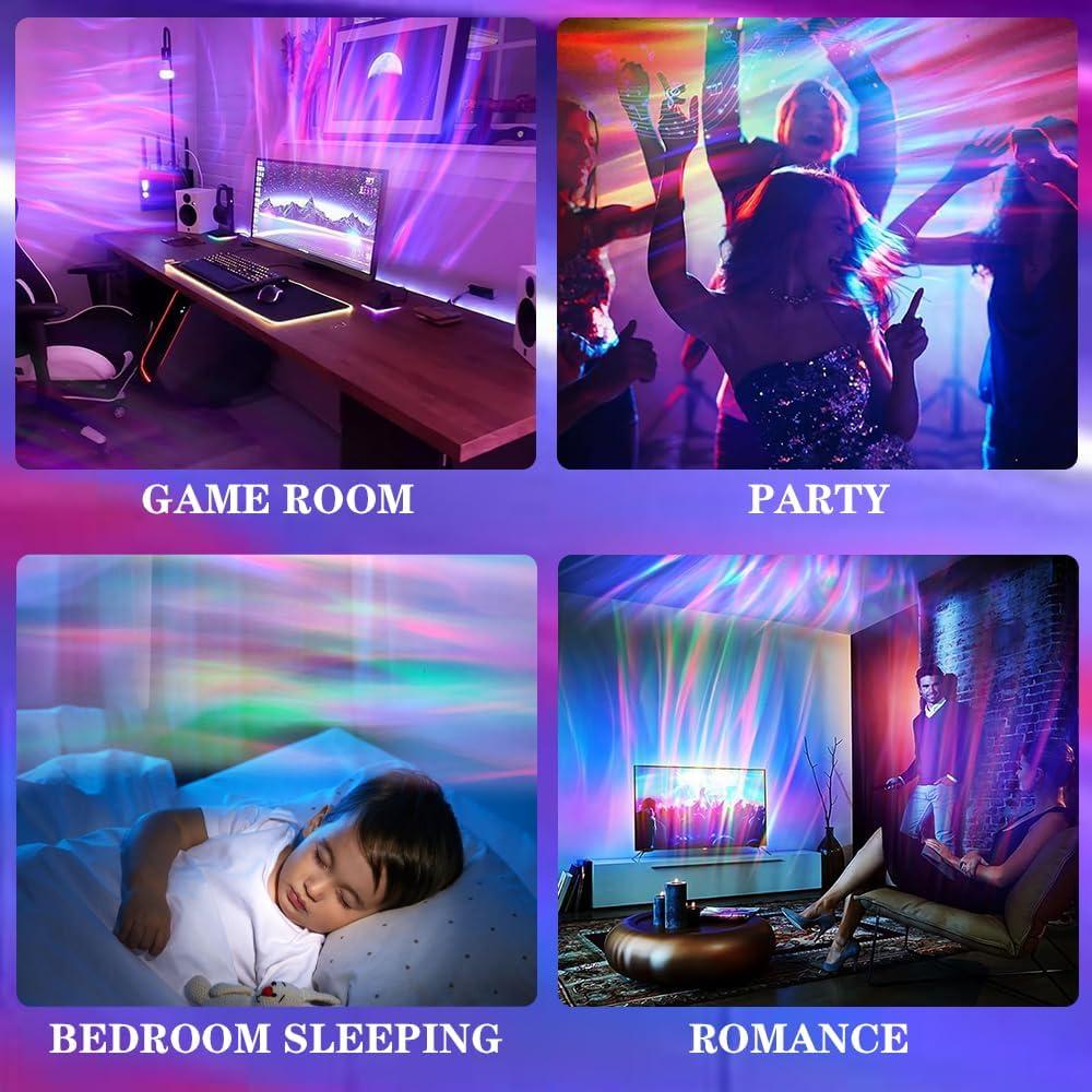 Proyector de Luces del Norte y Olas 4 en 1 XYDongtong Q6plus