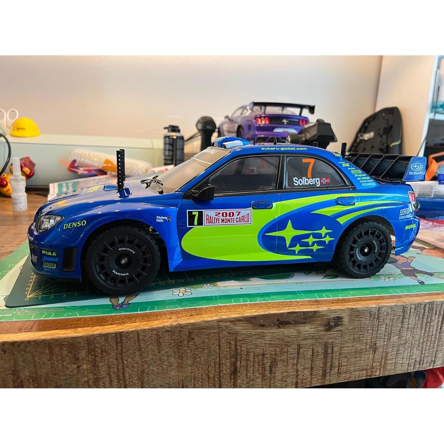 Neumáticos de Rally RC 1/10 Chanmoo 4PCS Negro 67mm