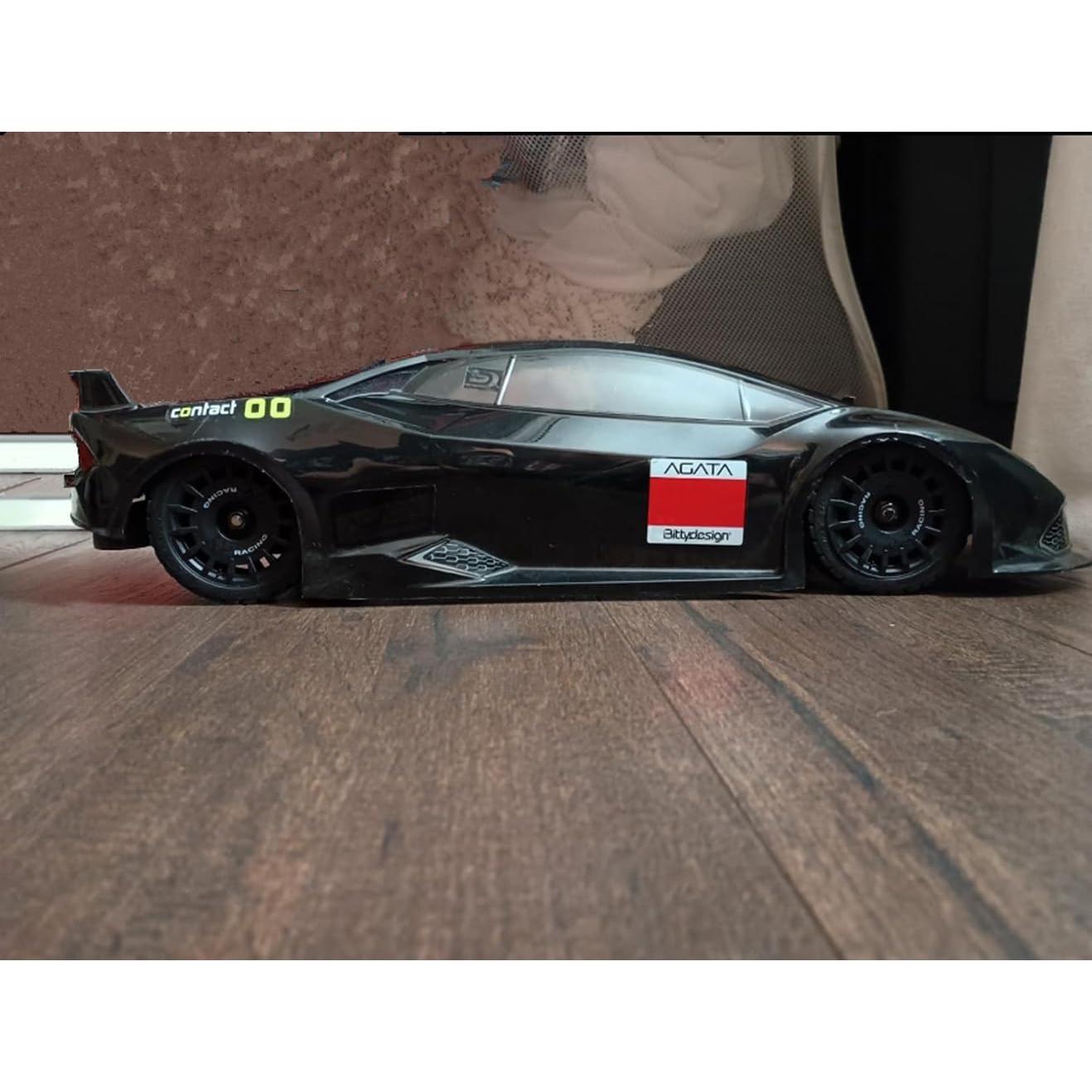 Neumáticos de Rally RC 1/10 Chanmoo 4PCS Negro 67mm