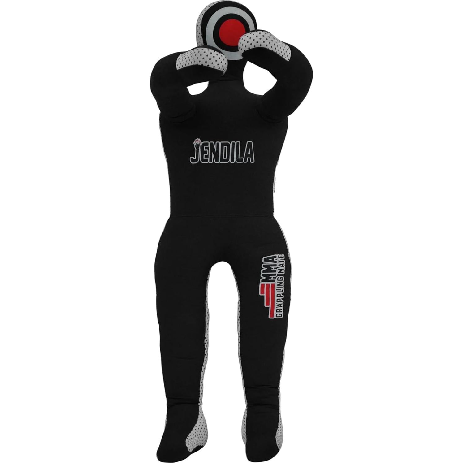 Muñeco de Grappling Jendila MMA 137 cm Negro SIN RELLENO