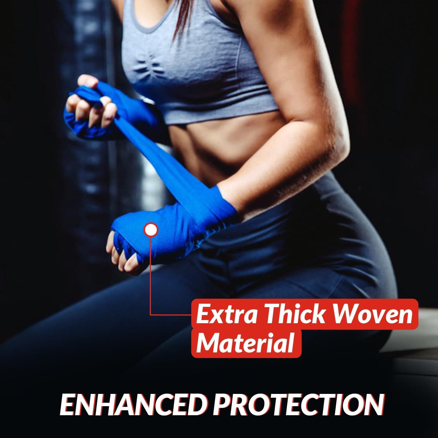 Envolturas de Mano DEFY 180 cm Elásticas Boxeo MMA Unisex