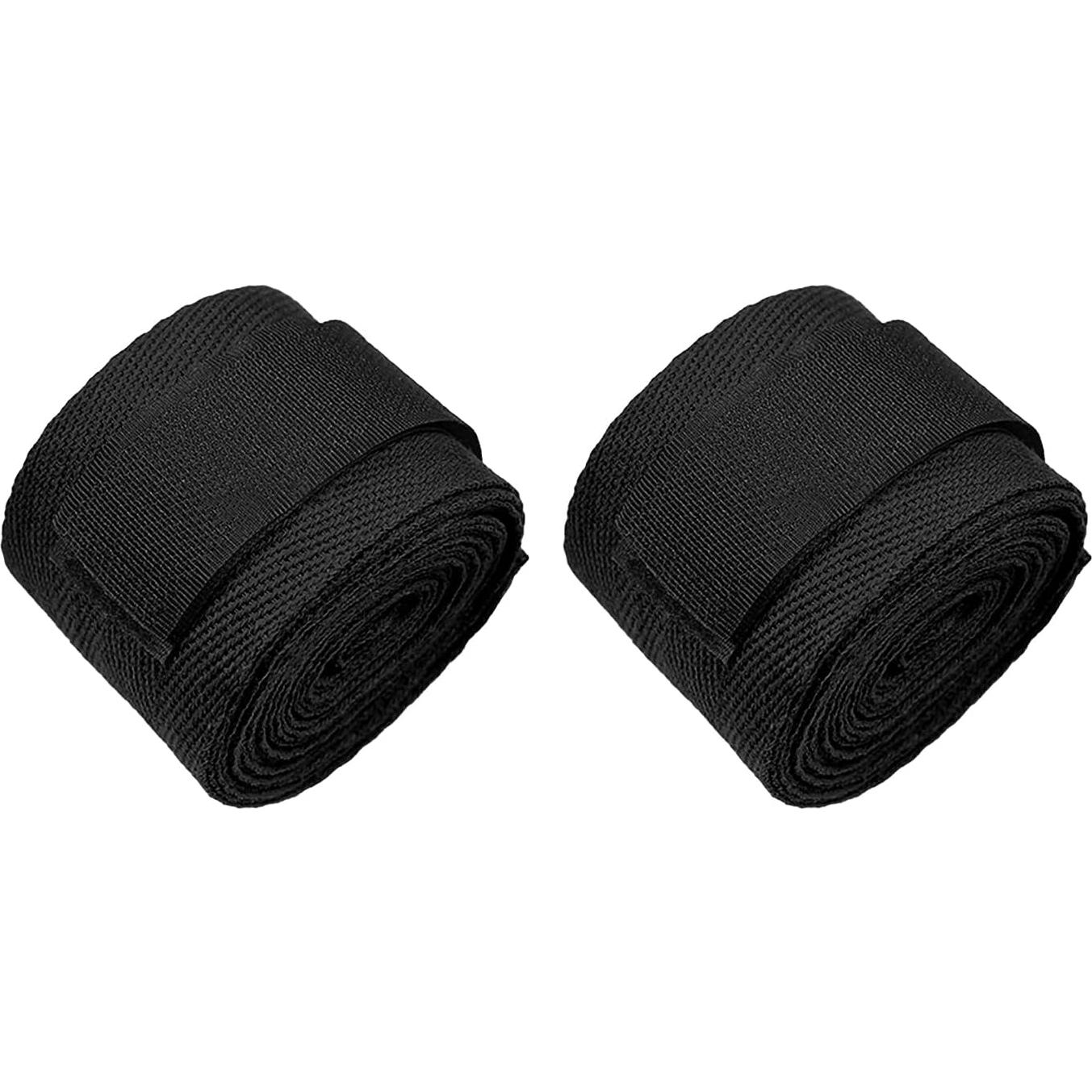 Envolturas de Mano para Boxeo Starsouce 3.5m Algodón Negro