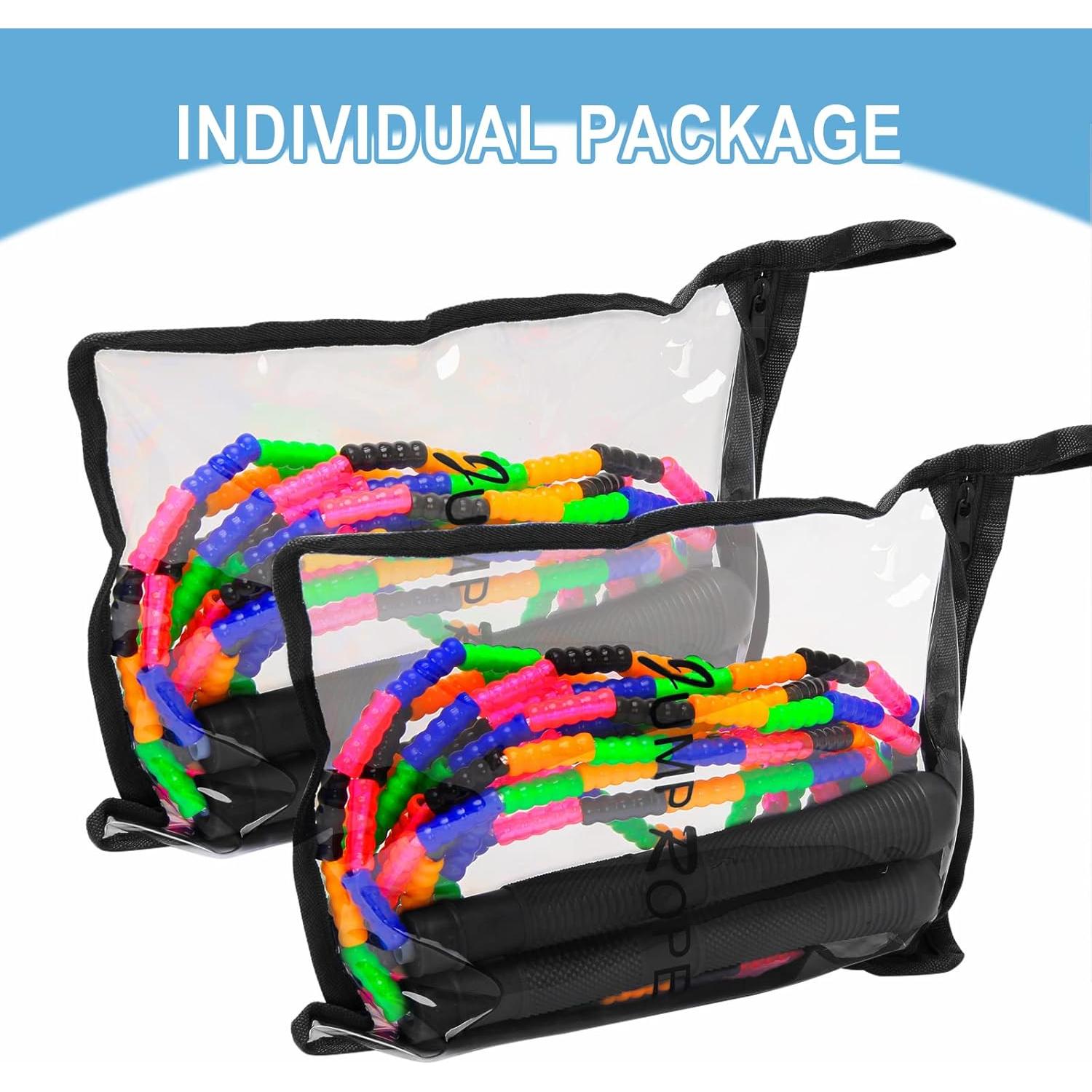 Cuerda de Salto Doble Dutch Coolrunner 4.88m 2 Pack con Perlas