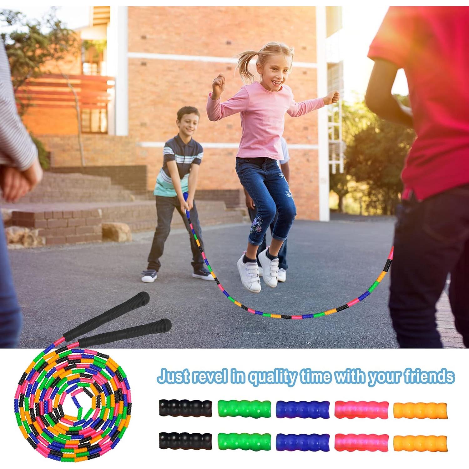 Cuerda de Salto Doble Dutch Coolrunner 4.88m 2 Pack con Perlas