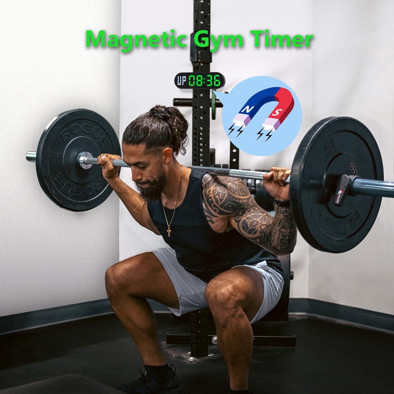 Temporizador de Gimnasio LUCORB KC18M Portátil 20h Batería