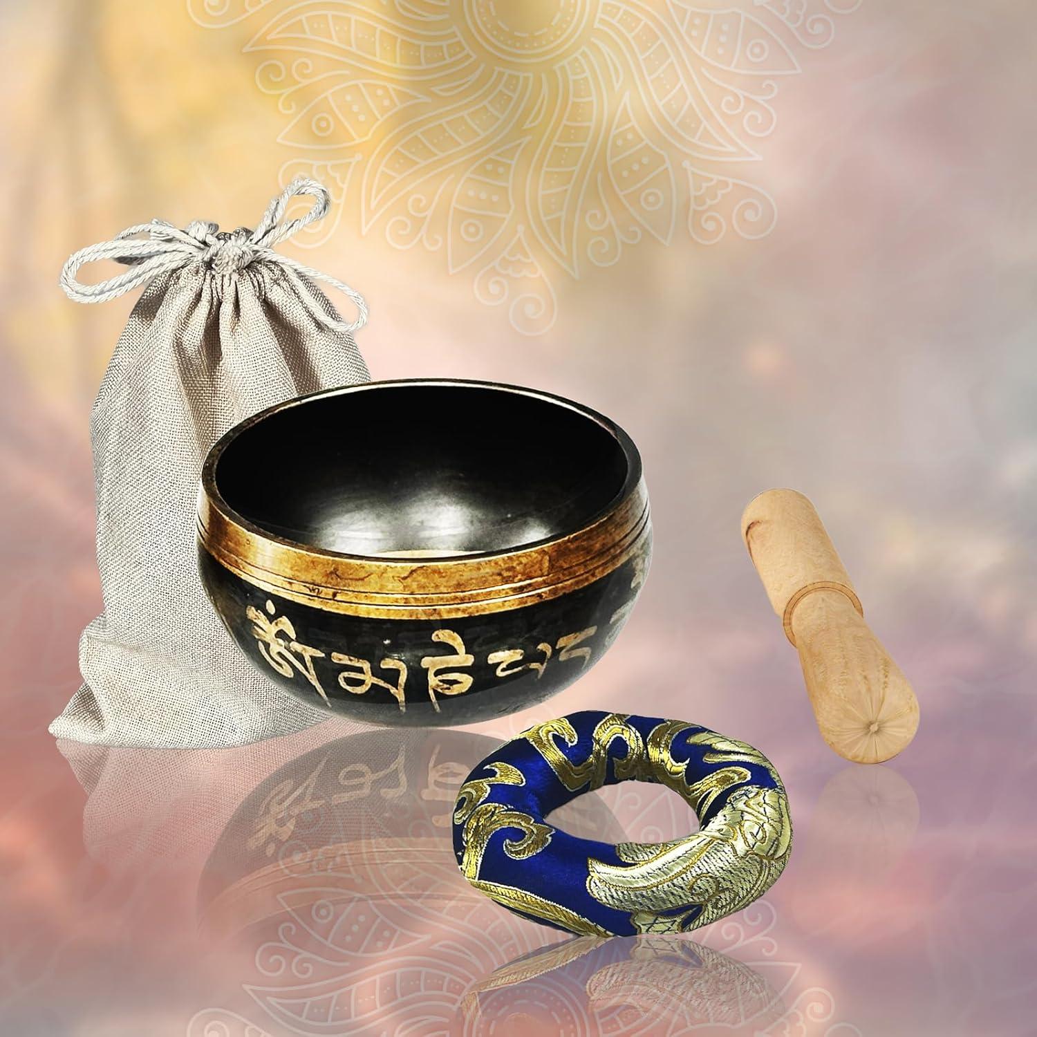 Juego de Cuencos Tibetanos REGIS 7.62 cm Hecho a Mano