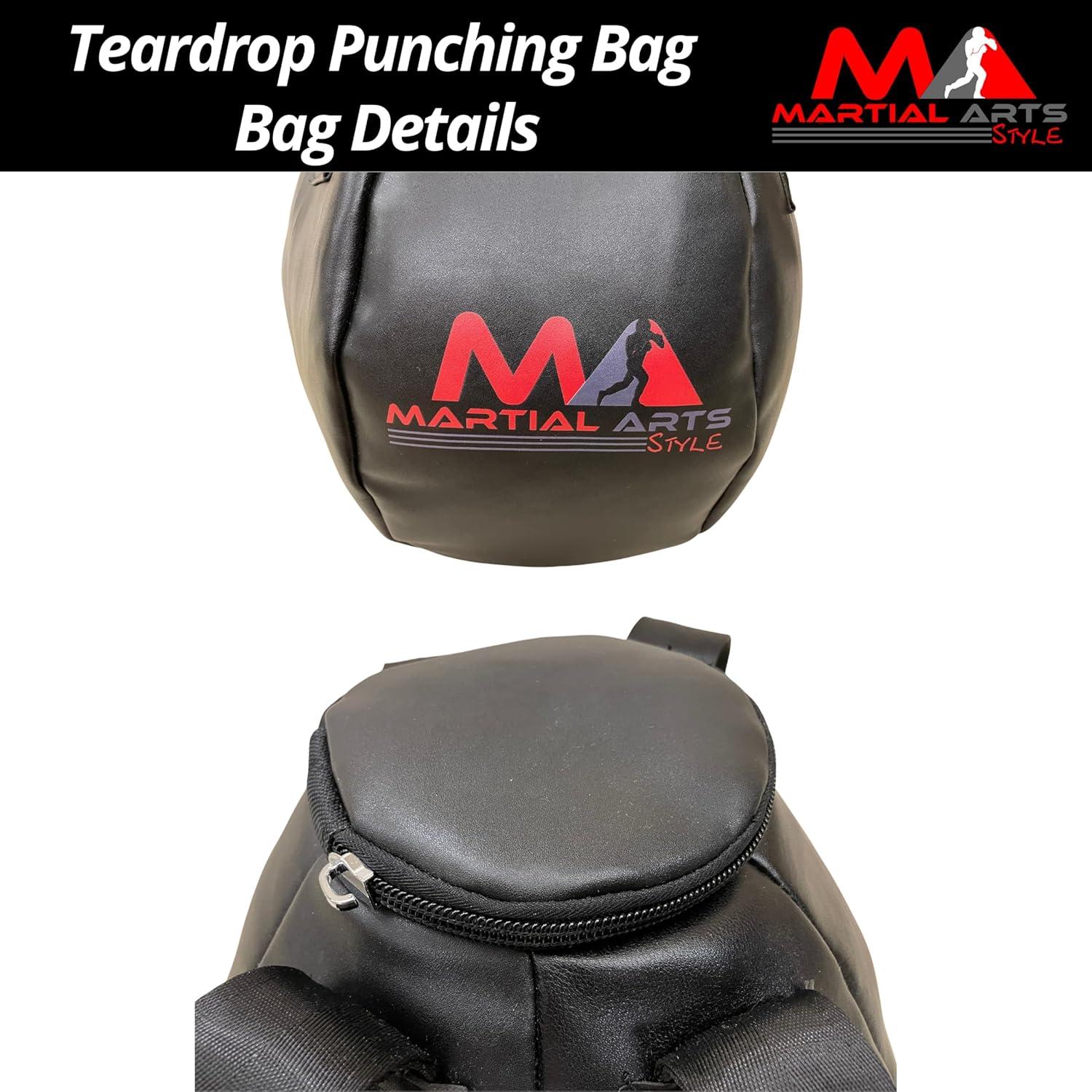 Saco de Boxeo Teardrop MA Martial Arts C47 110cm Negro