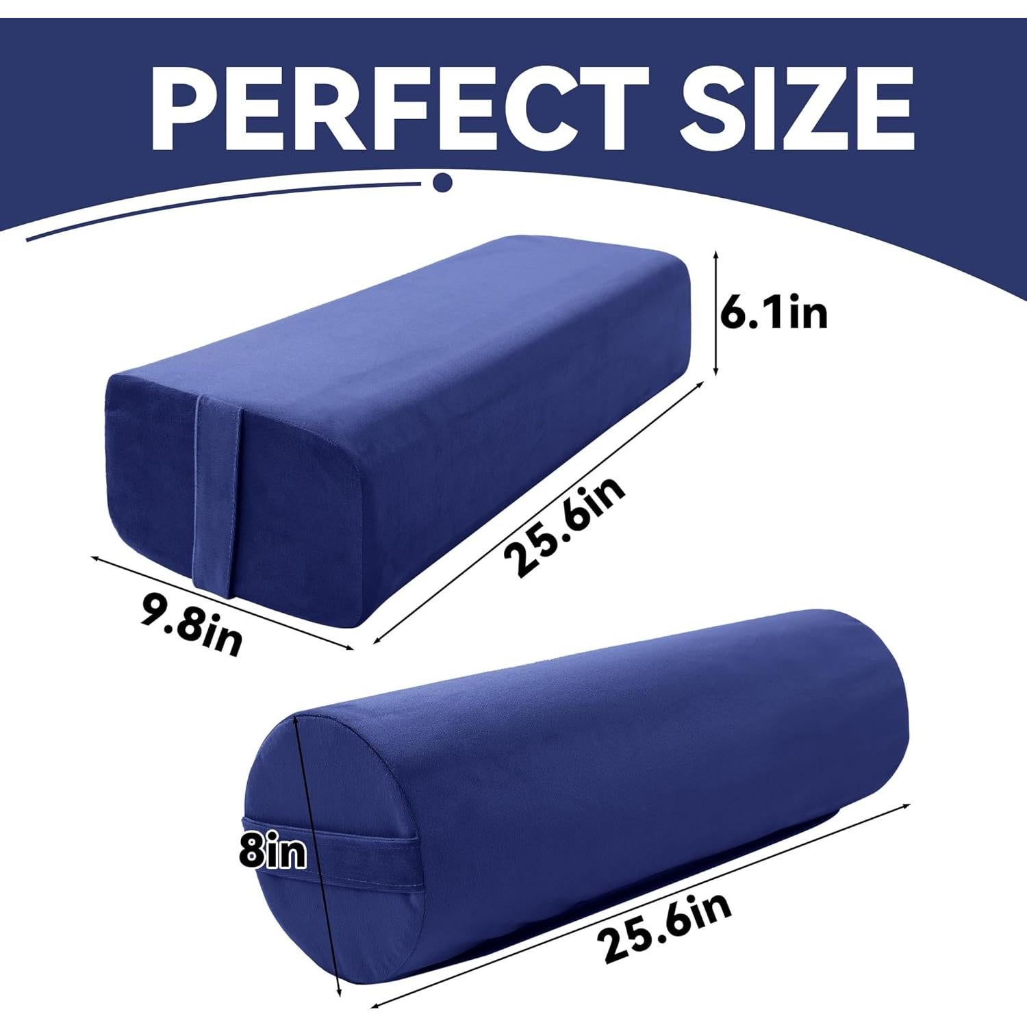 Juego de Cojines para Yoga MABOZOO - Terciopelo y Espuma