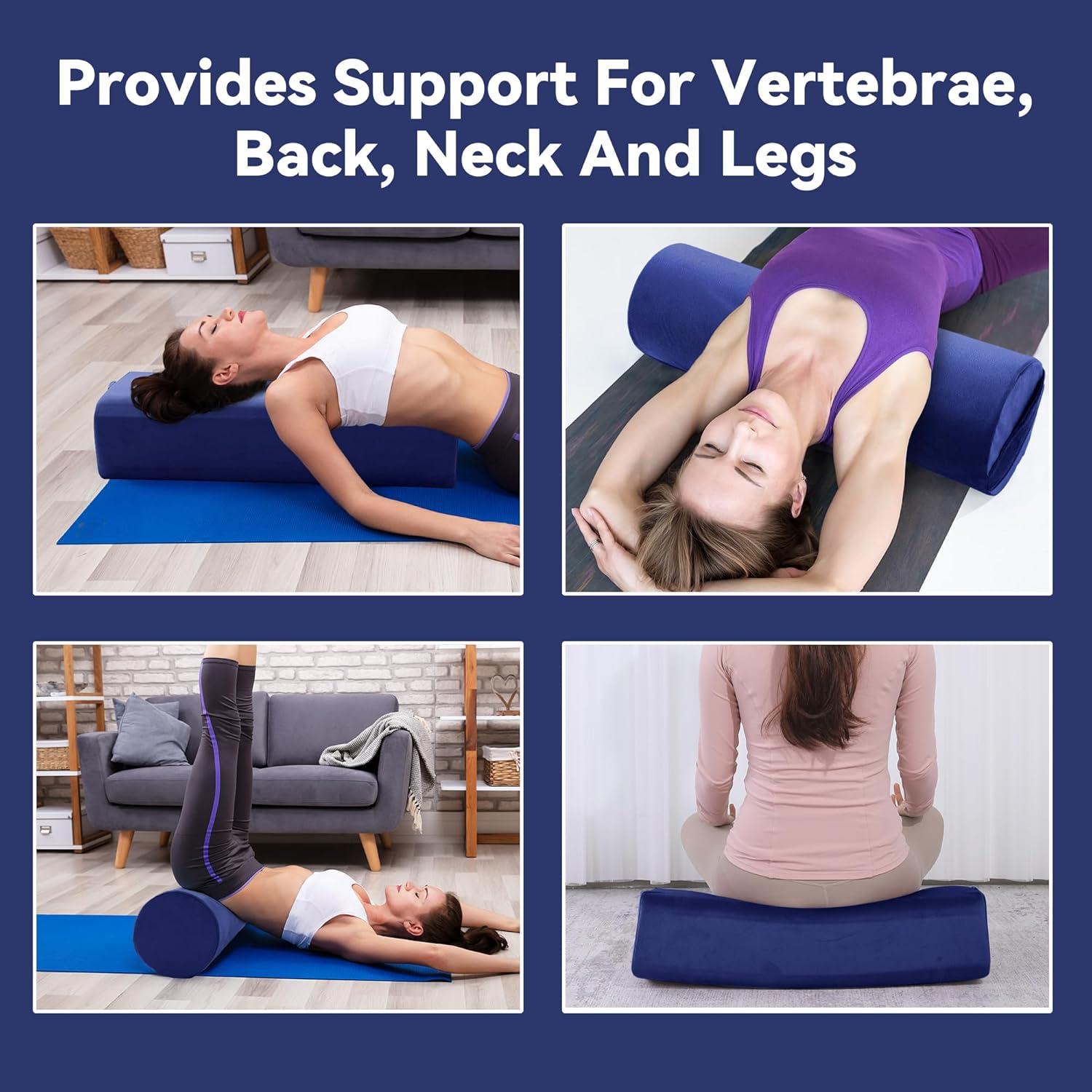 Juego de Cojines para Yoga MABOZOO - Terciopelo y Espuma