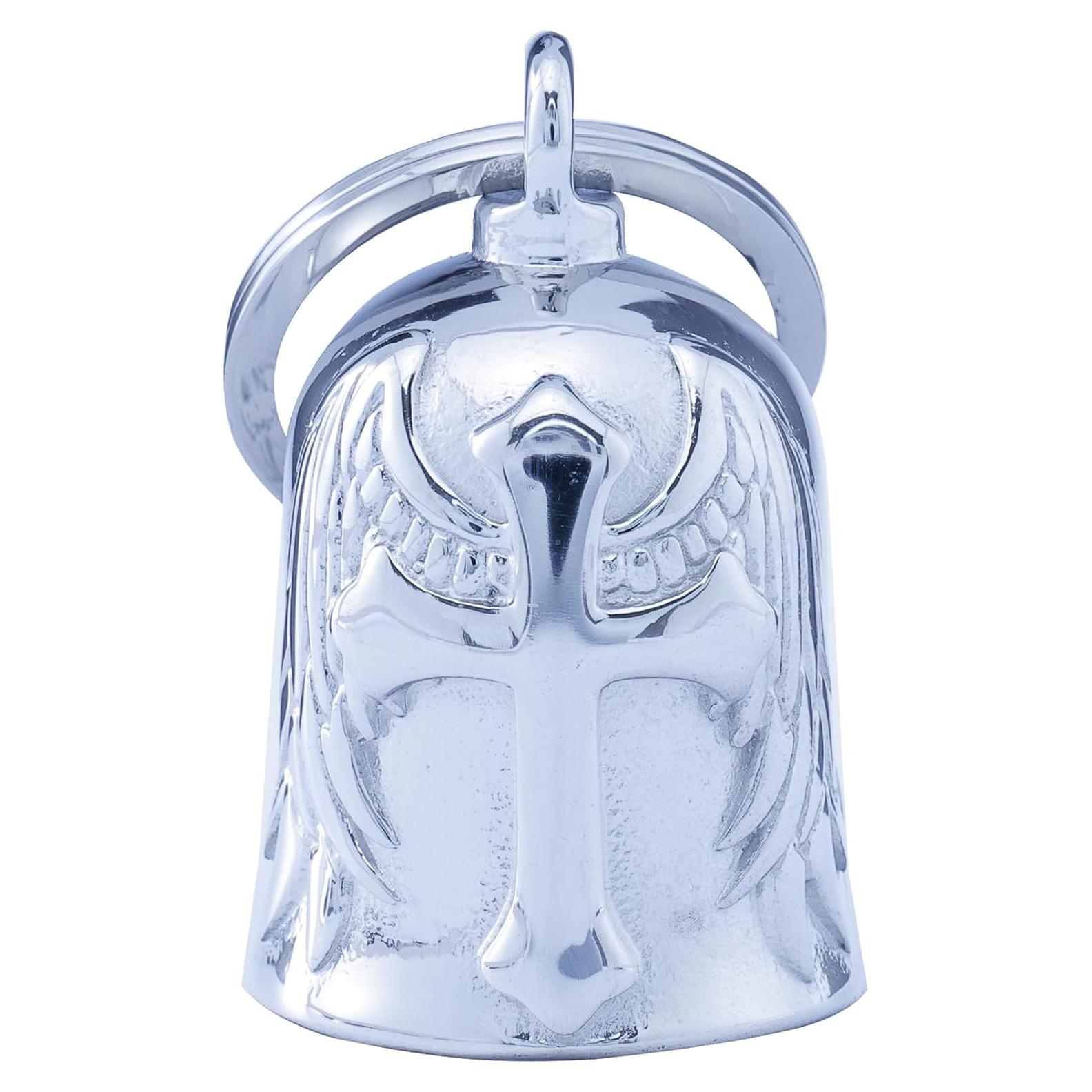 Campana de Motocicleta CYZBTBl 3D Plata - Accesorio de Seguridad