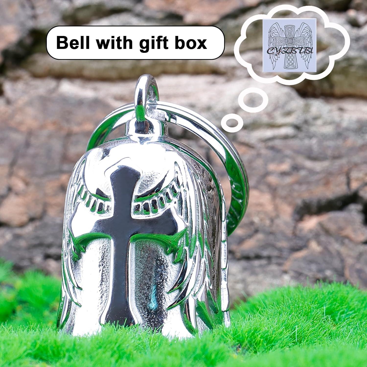 Campana de Motocicleta CYZBTBl 3D Plata - Accesorio de Seguridad