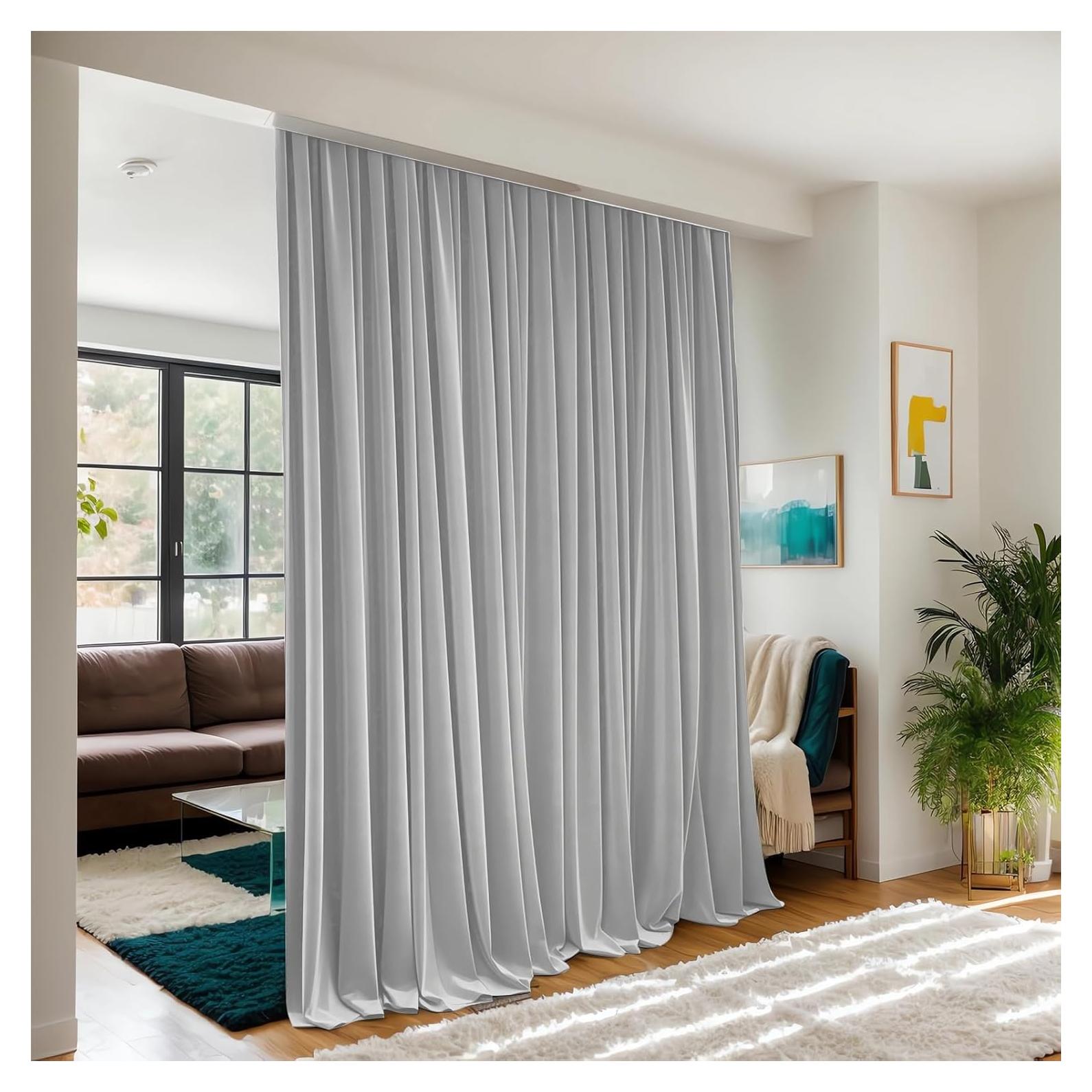 Cortina Divisoria Grichril 120x274 cm Opaca y Térmica