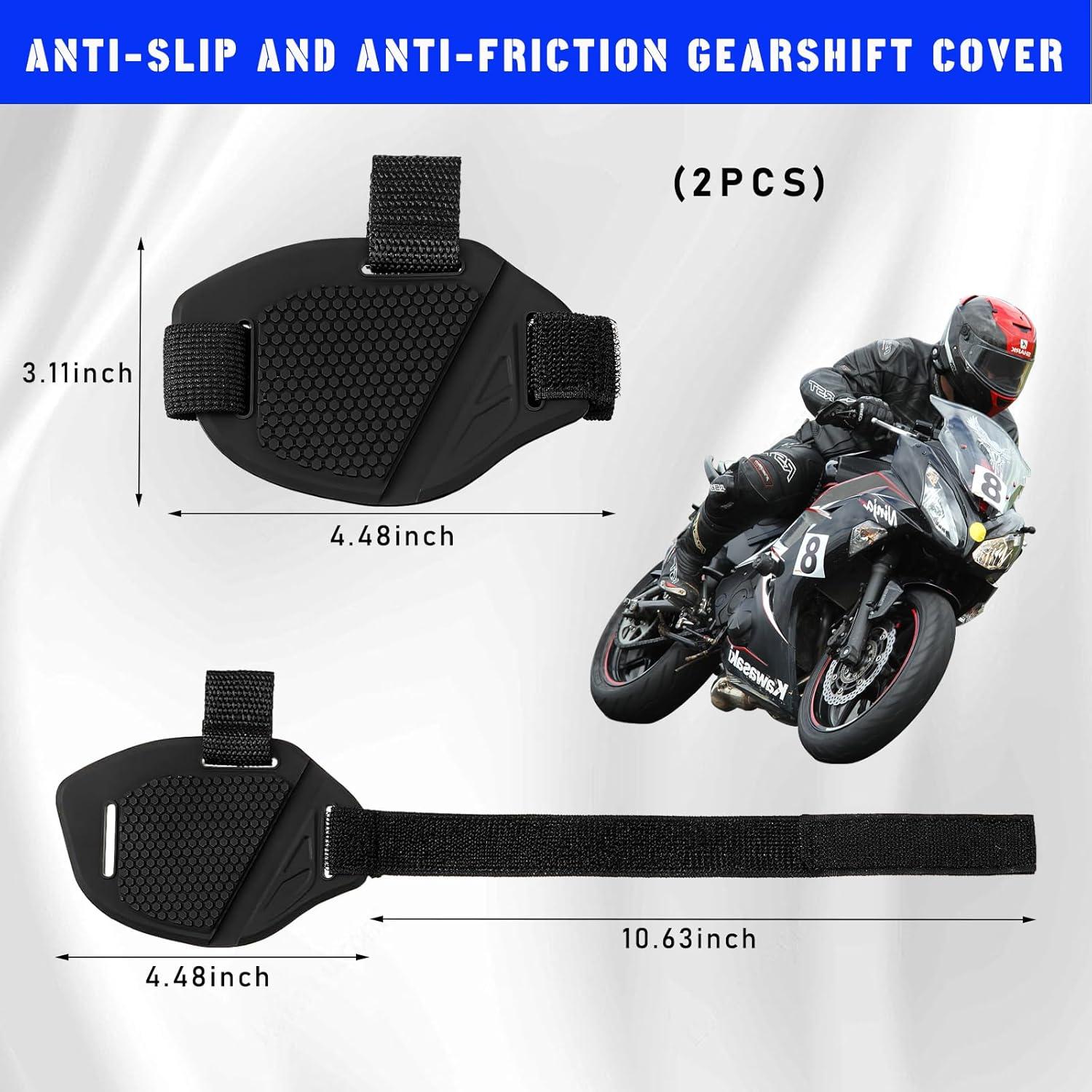 Cubierta Protectora Antideslizante Sylvil para Botas de Motocicleta - 2 Pcs