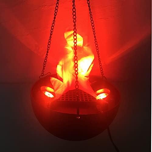 Luz de Llama Colgante Lightahead 45.72 cm Efecto Realista