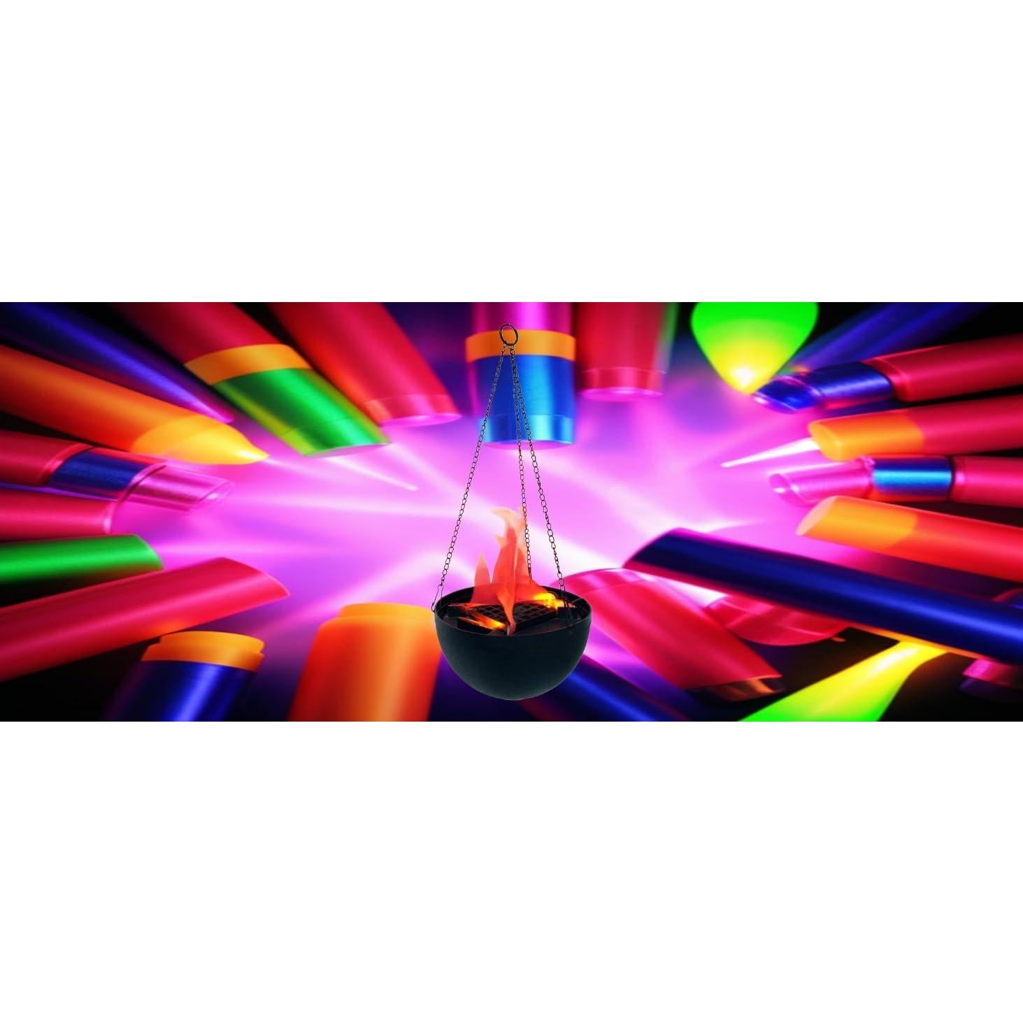 Luz de Llama Colgante Lightahead 45.72 cm Efecto Realista