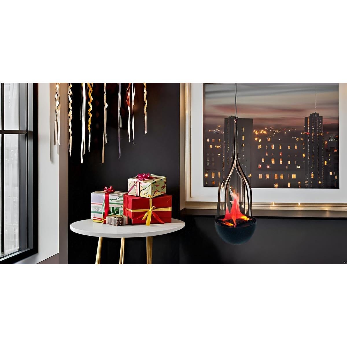 Luz de Llama Colgante Lightahead 45.72 cm Efecto Realista