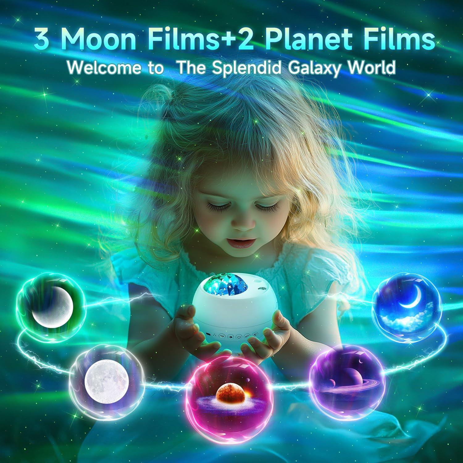 Proyector Galaxy STARYOU WH-E12A 180 Modos Luz Estelar