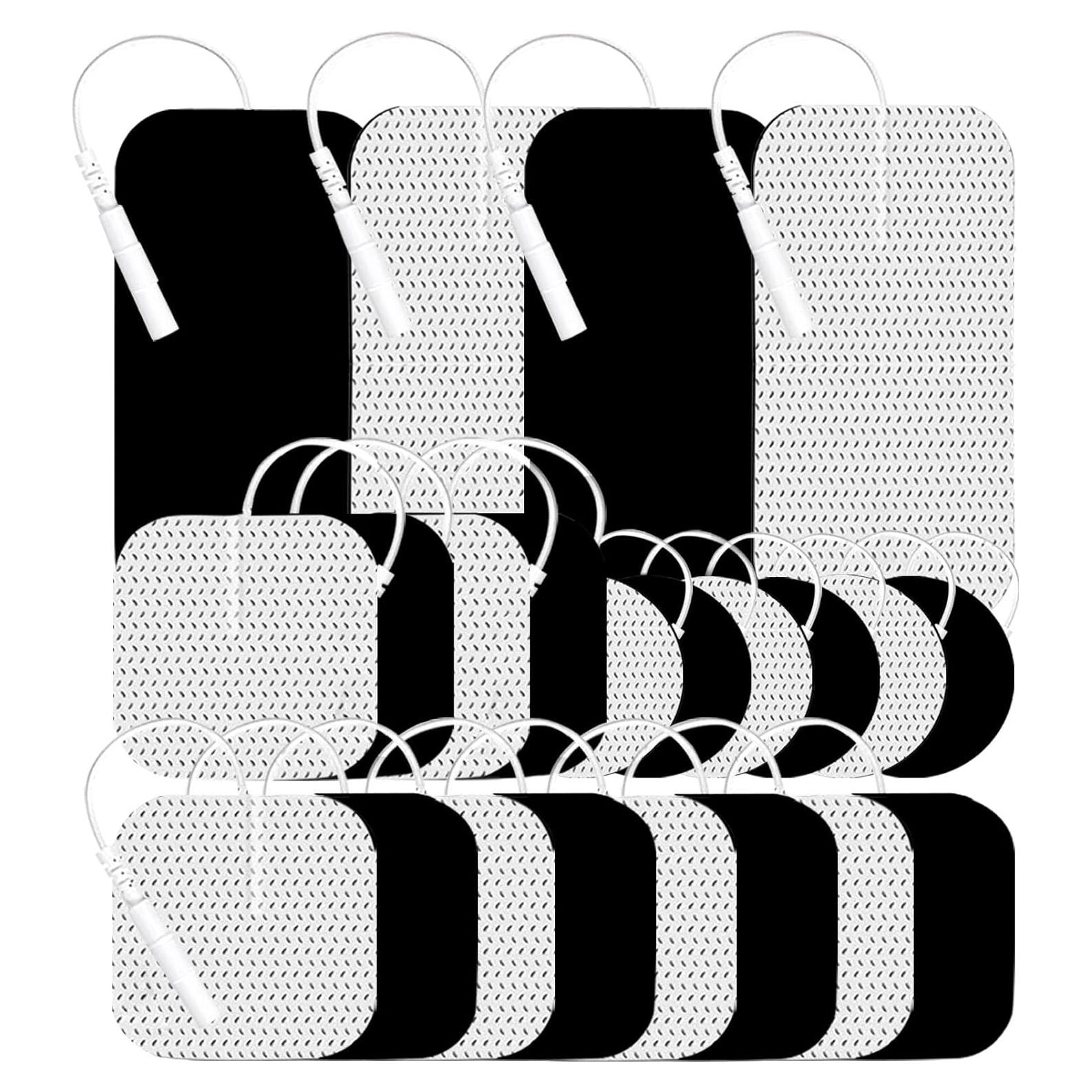 Pads de Reemplazo TENS Grozav 22Pcs Gel Alta Calidad