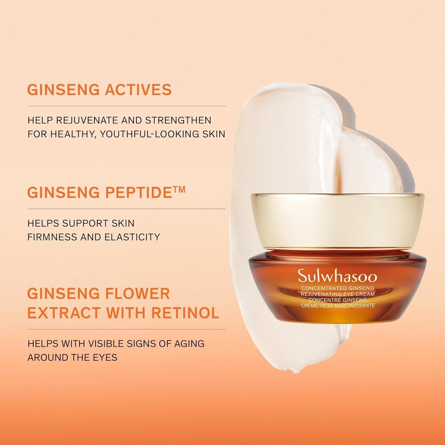Crema de Ojos Rejuvenecedora Sulwhasoo Ginseng 14.79 ml