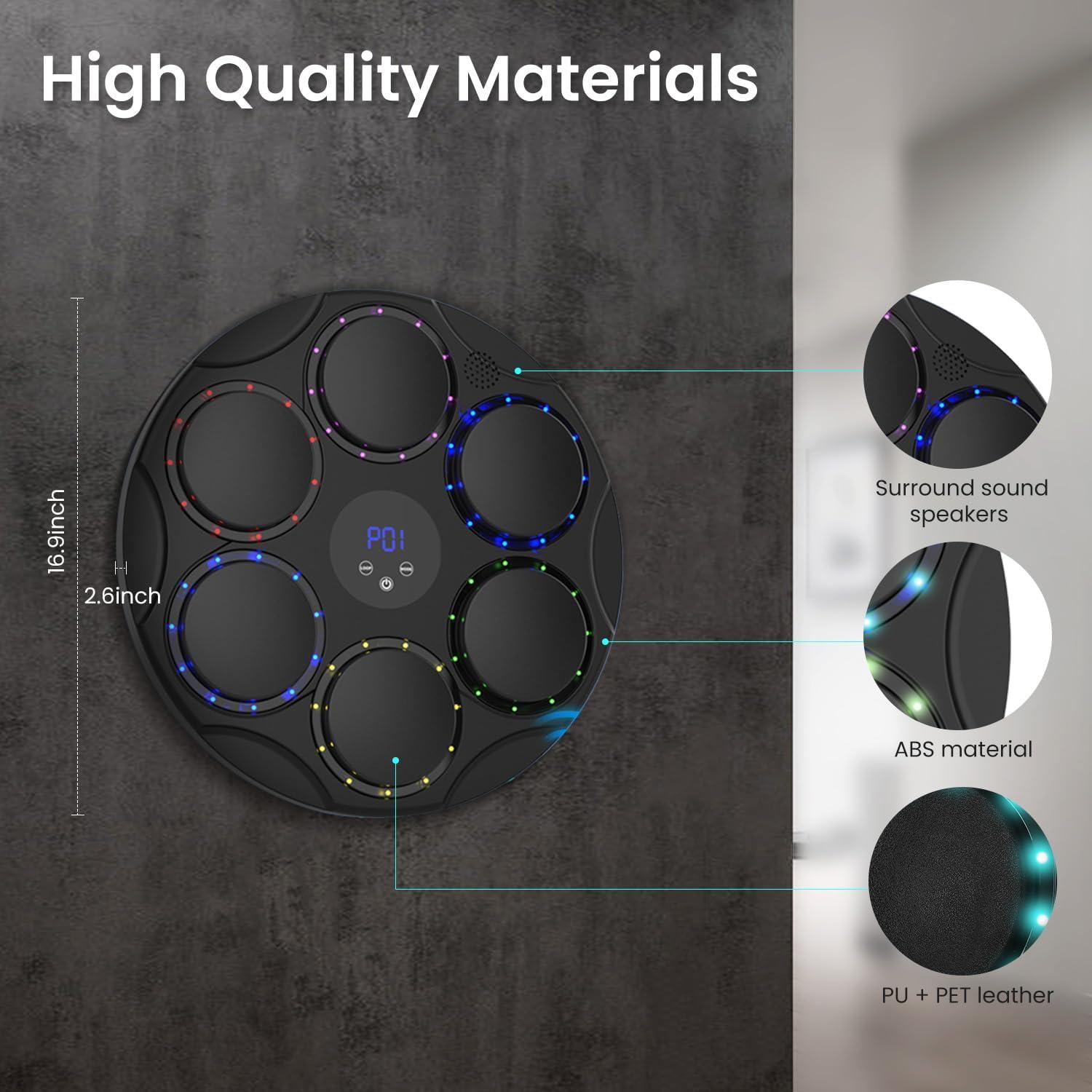 Máquina de Boxeo Musical ManYan HaiYan con Guantes y LED