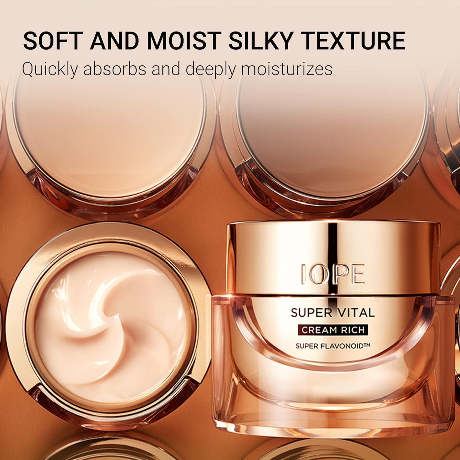 Crema Facial IOPE Super Vital 50ml - Hidratante Antienvejecimiento