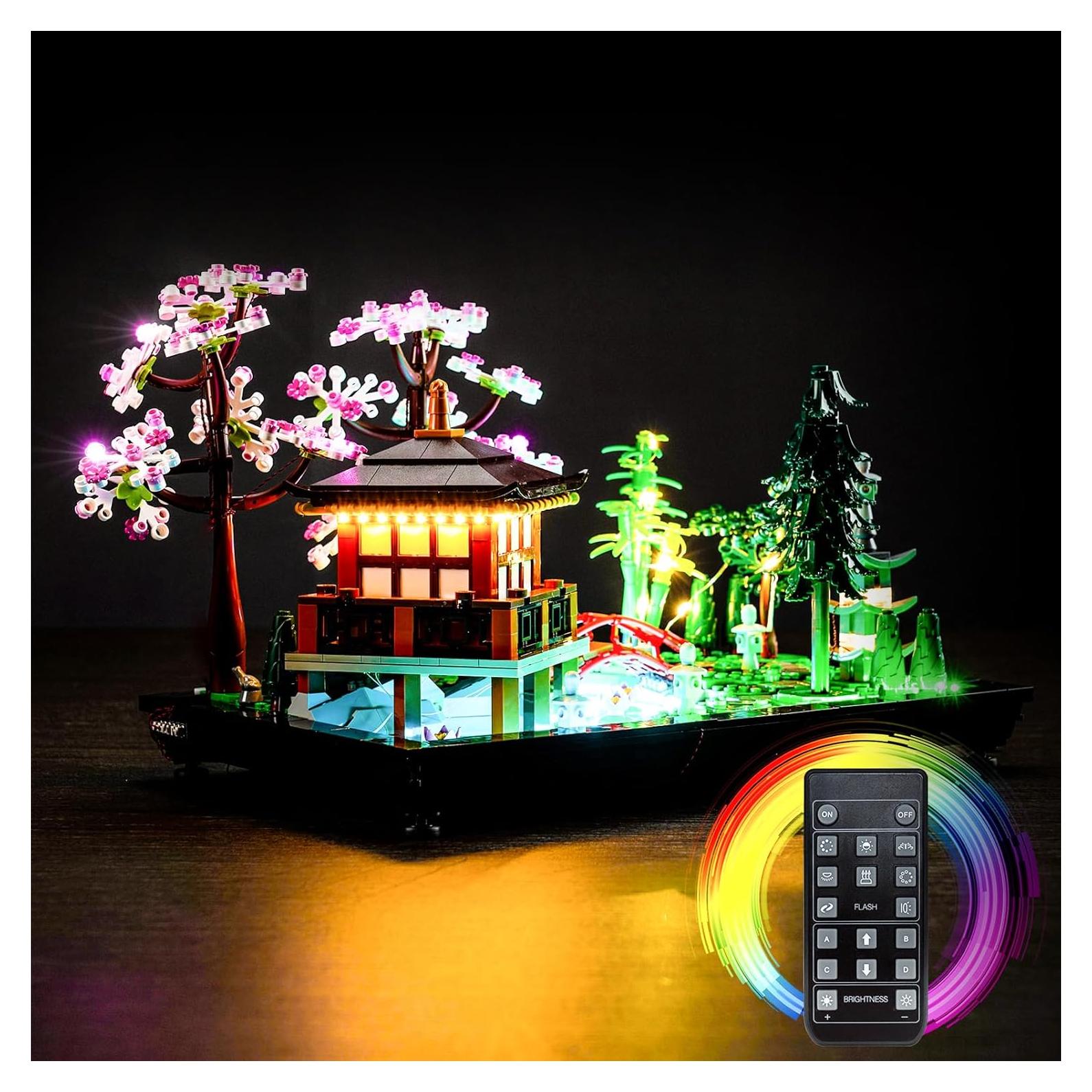 Kit de Iluminación LED DALDED para Lego Jardín Tranquilo 10315