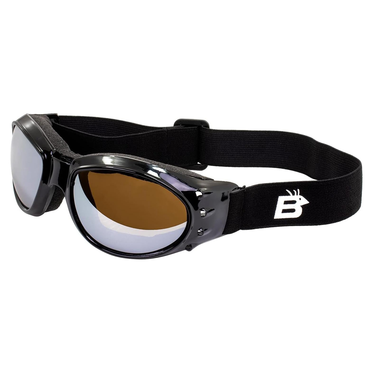 Gafas de Motocicleta Birdz Eyewear Eagle con Lentes Espejados