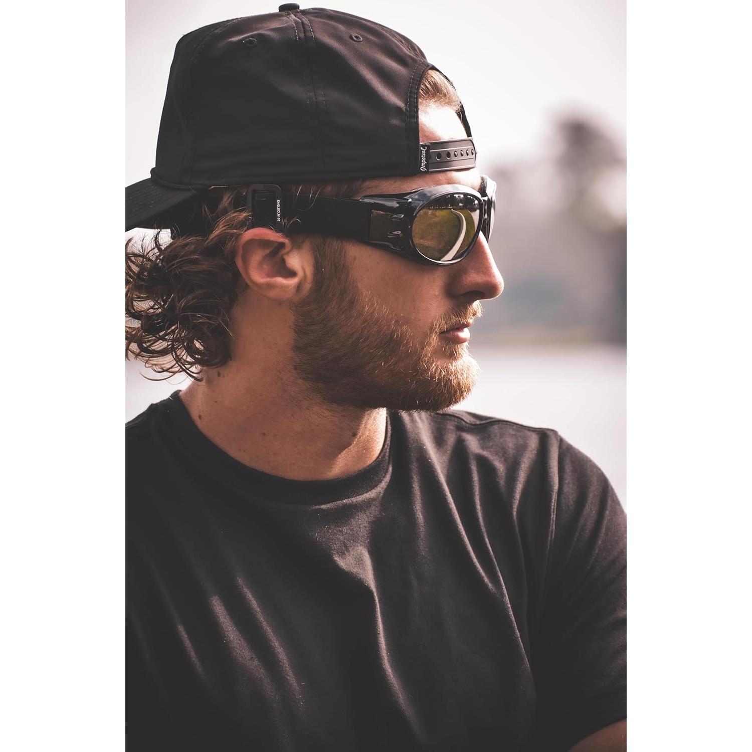 Gafas de Motocicleta Birdz Eyewear Eagle con Lentes Espejados