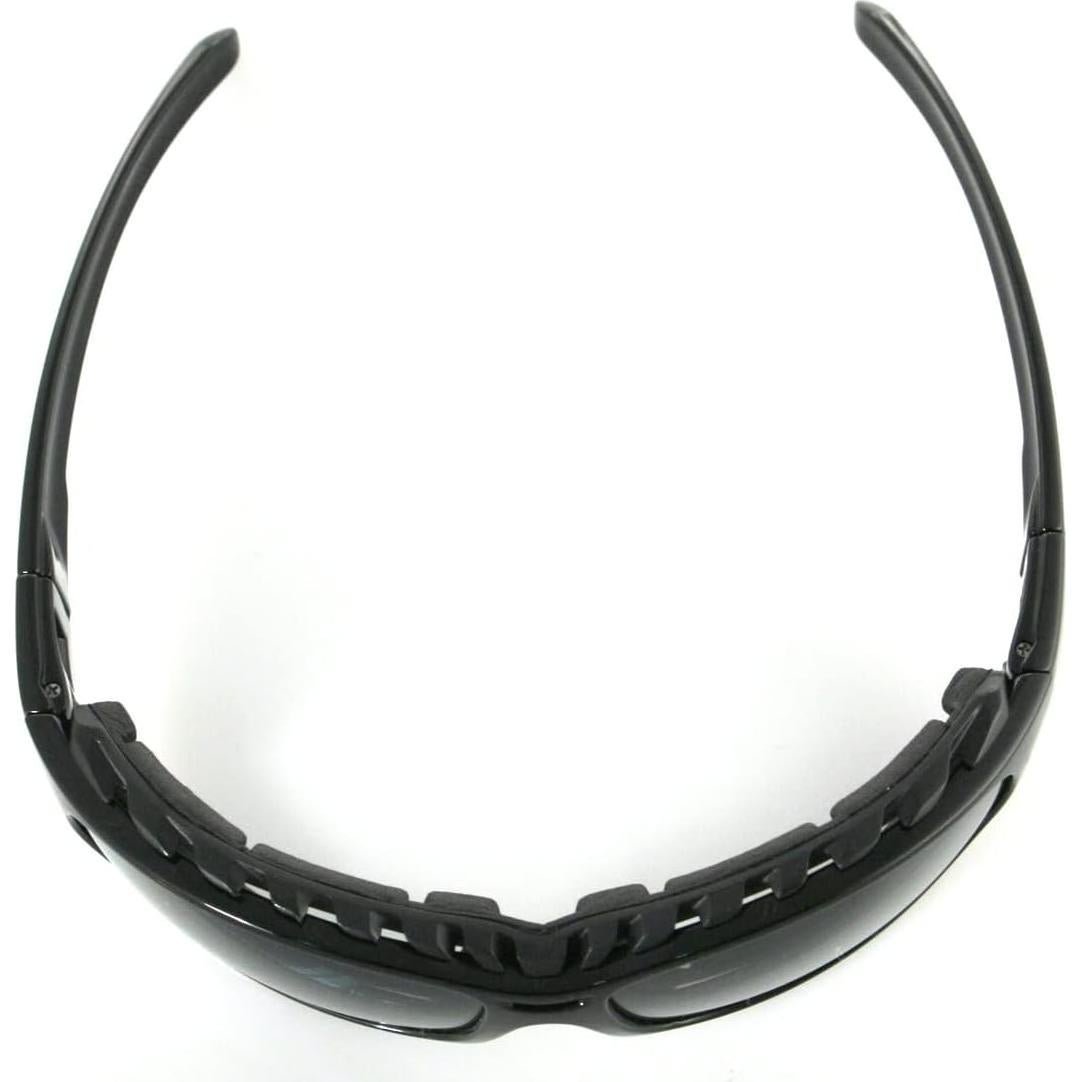 Gafas Convertibles Bobster Bgun001 Marco Negro Lentes Foto-cromáticos